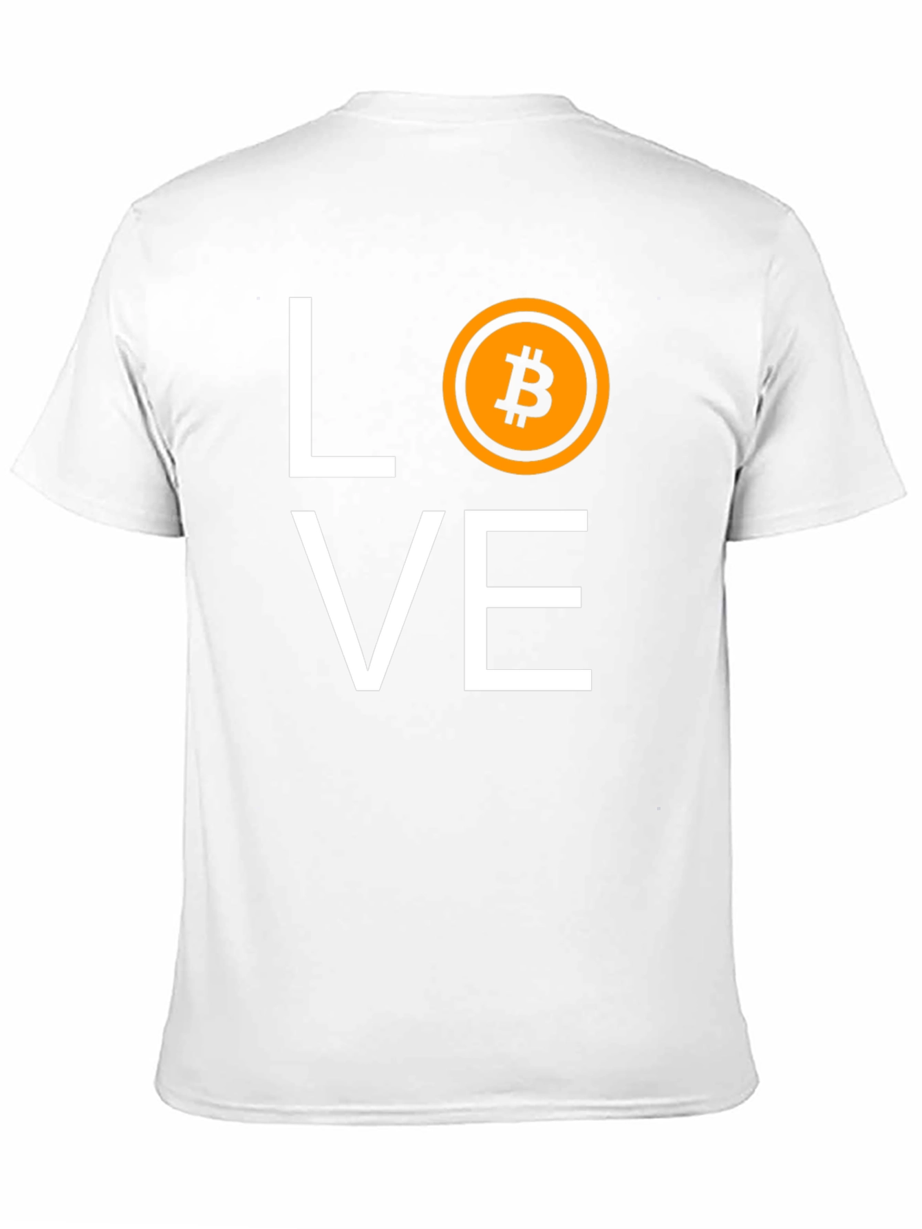 Bitcoin LOVE T-Shirt - Black Crypto Tee