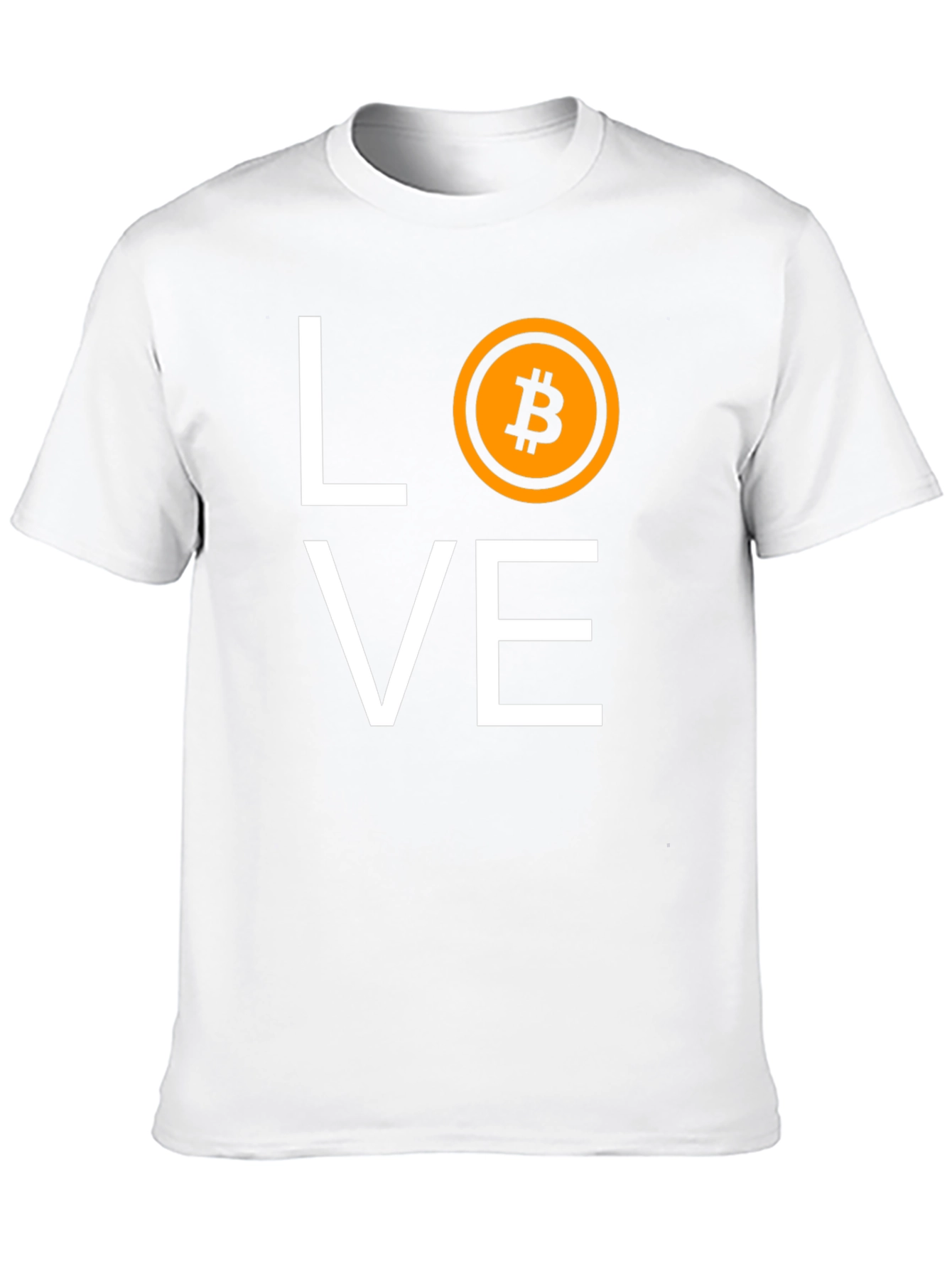 Bitcoin LOVE T-Shirt - Black Crypto Tee