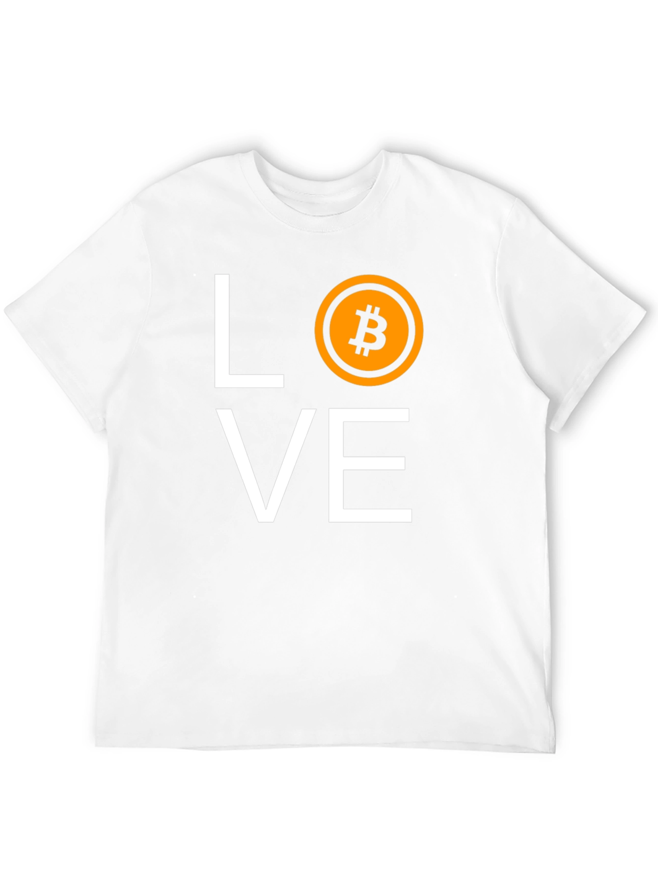 Bitcoin LOVE T-Shirt - Black Crypto Tee