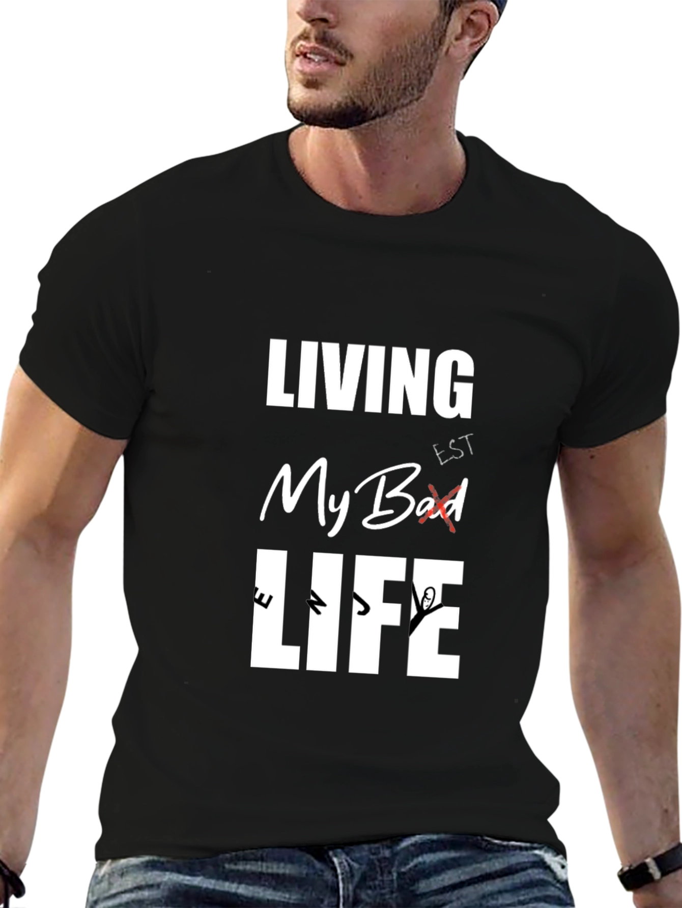 Living My Best Life Graphic T-Shirt