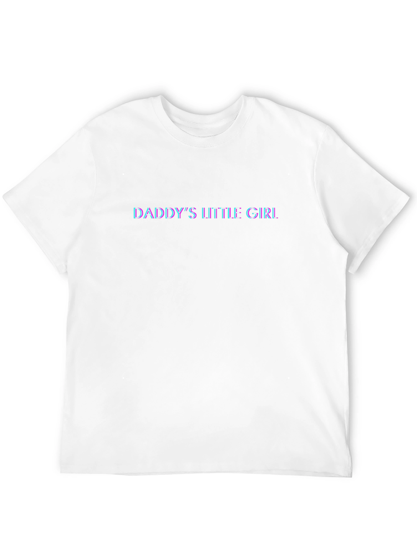 Daddys Little Girl Black T-Shirt