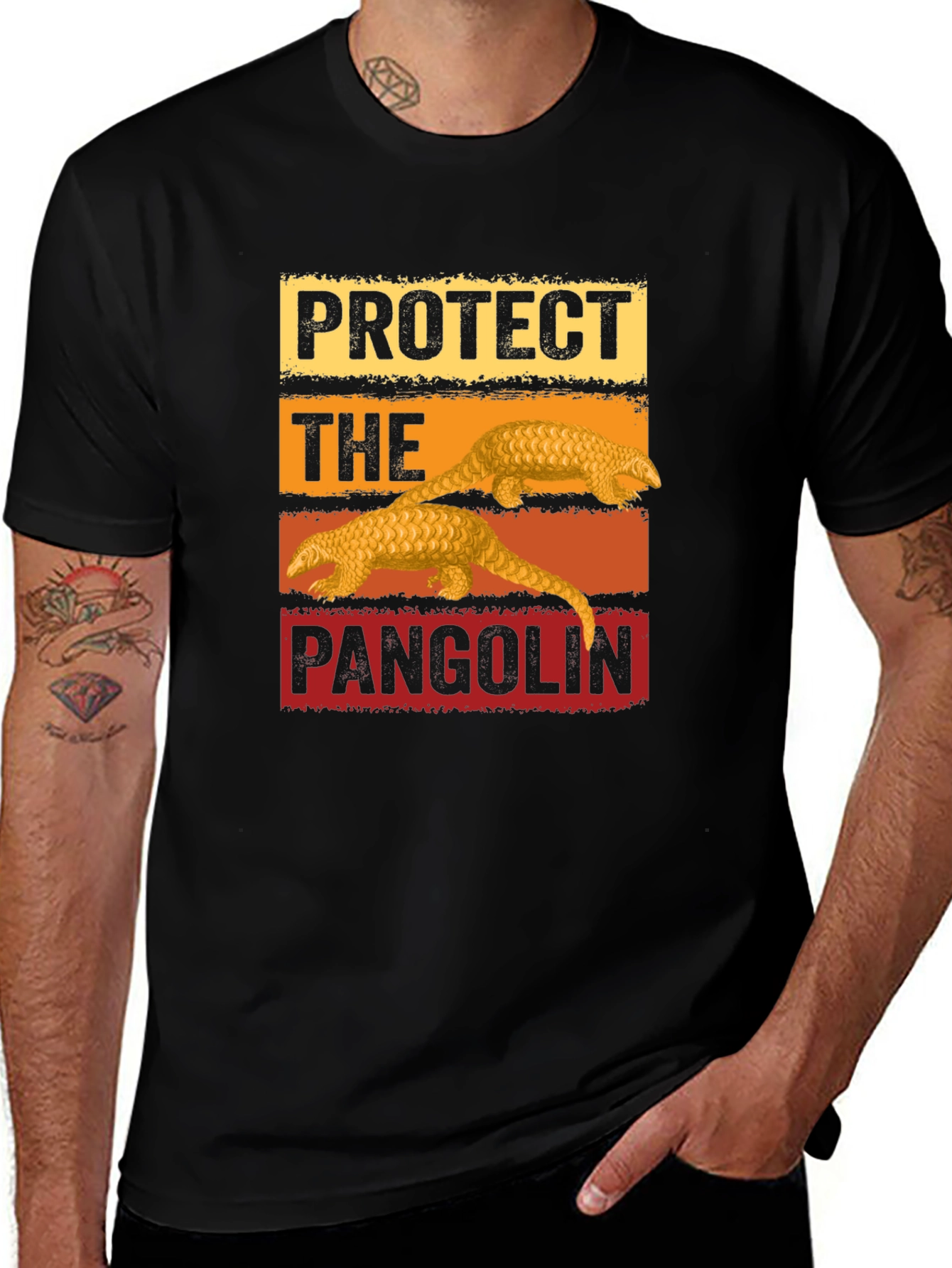 Protect the Pangolin Graphic T-Shirt