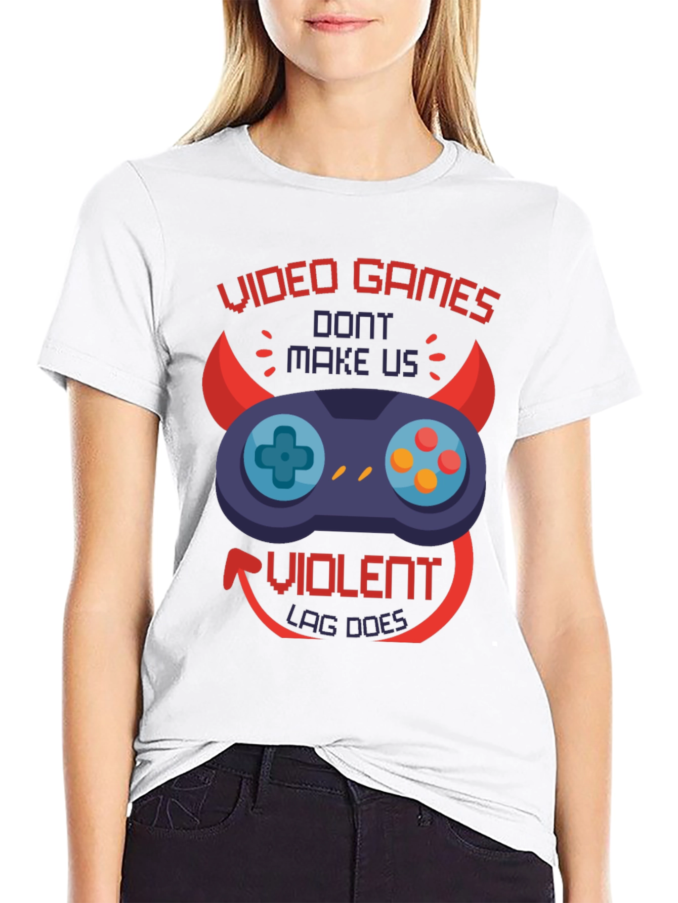 Video Game Violent Lag T-Shirt