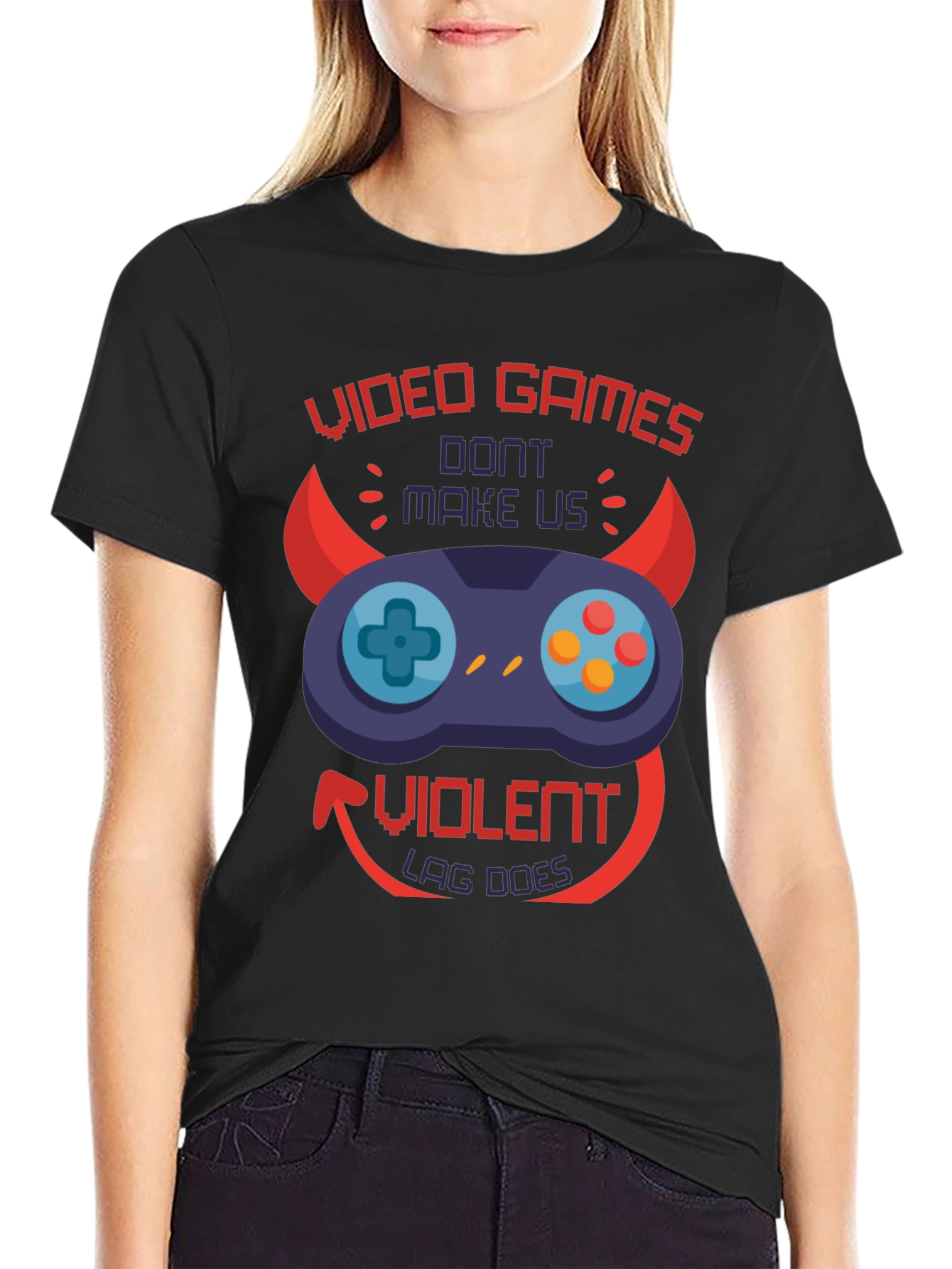 Video Game Violent Lag T-Shirt