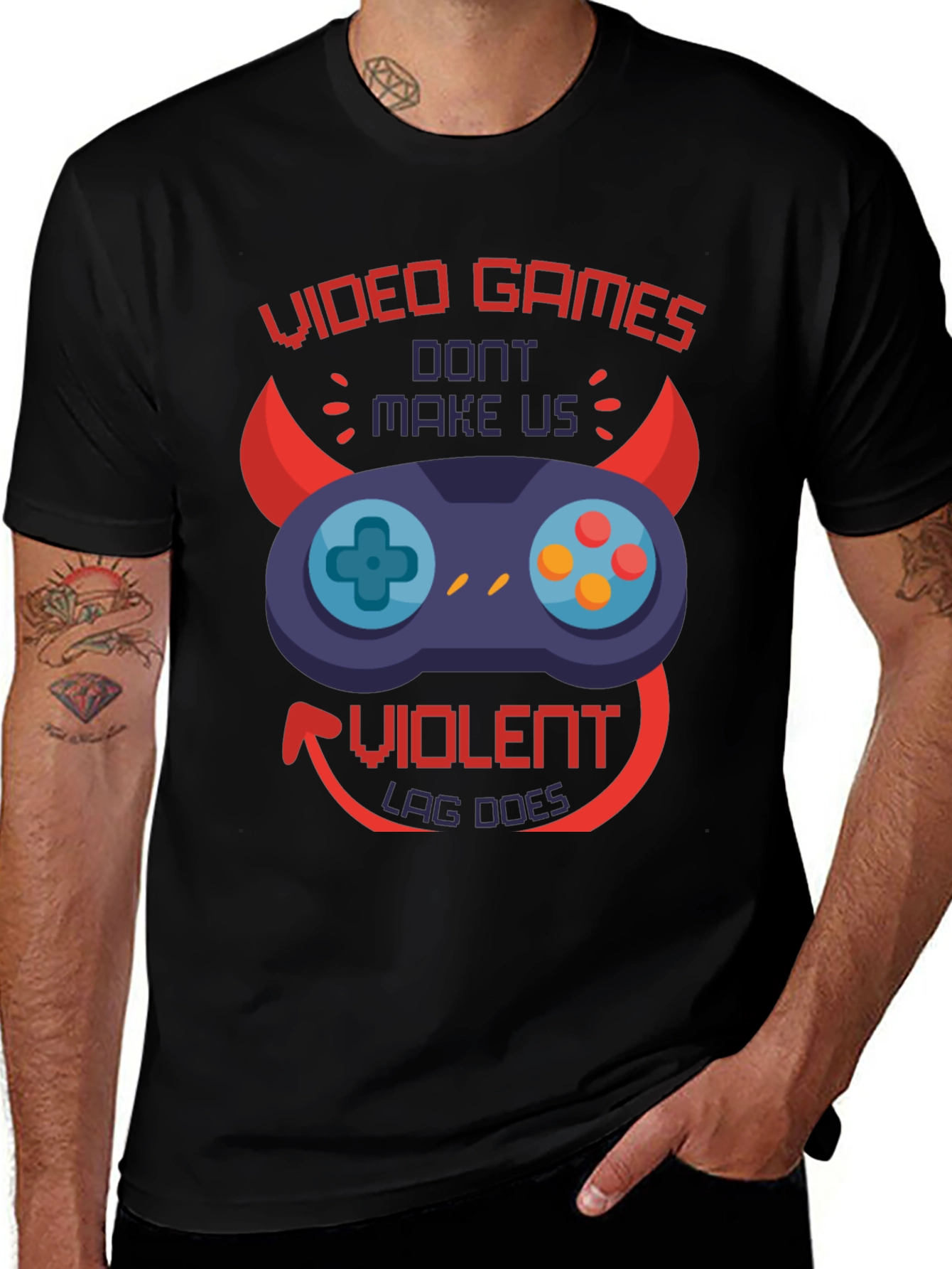 Video Game Violent Lag T-Shirt