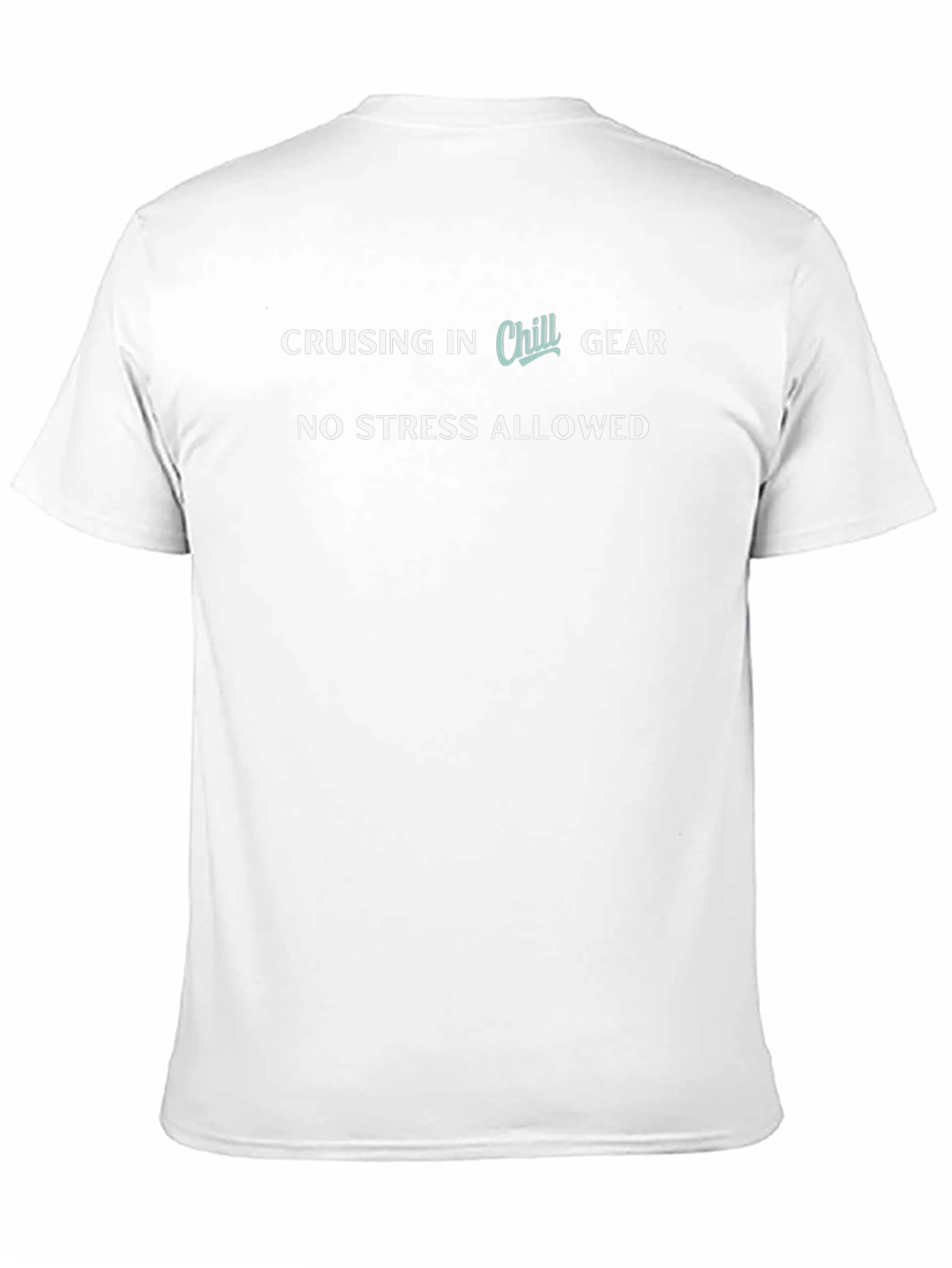 Chill Gear T-Shirt - No Stress Allowed Cruise Tee
