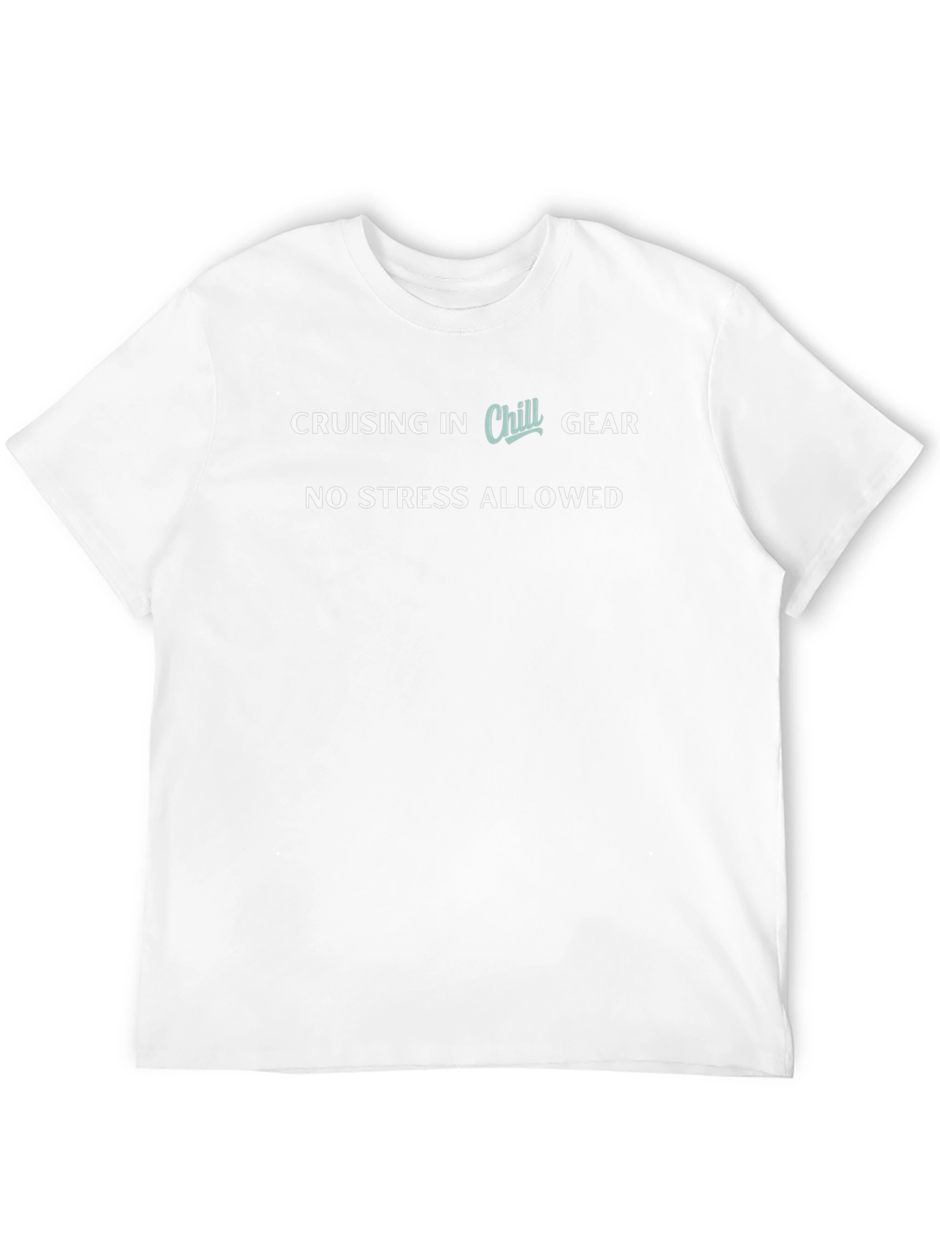 Chill Gear T-Shirt - No Stress Allowed Cruise Tee
