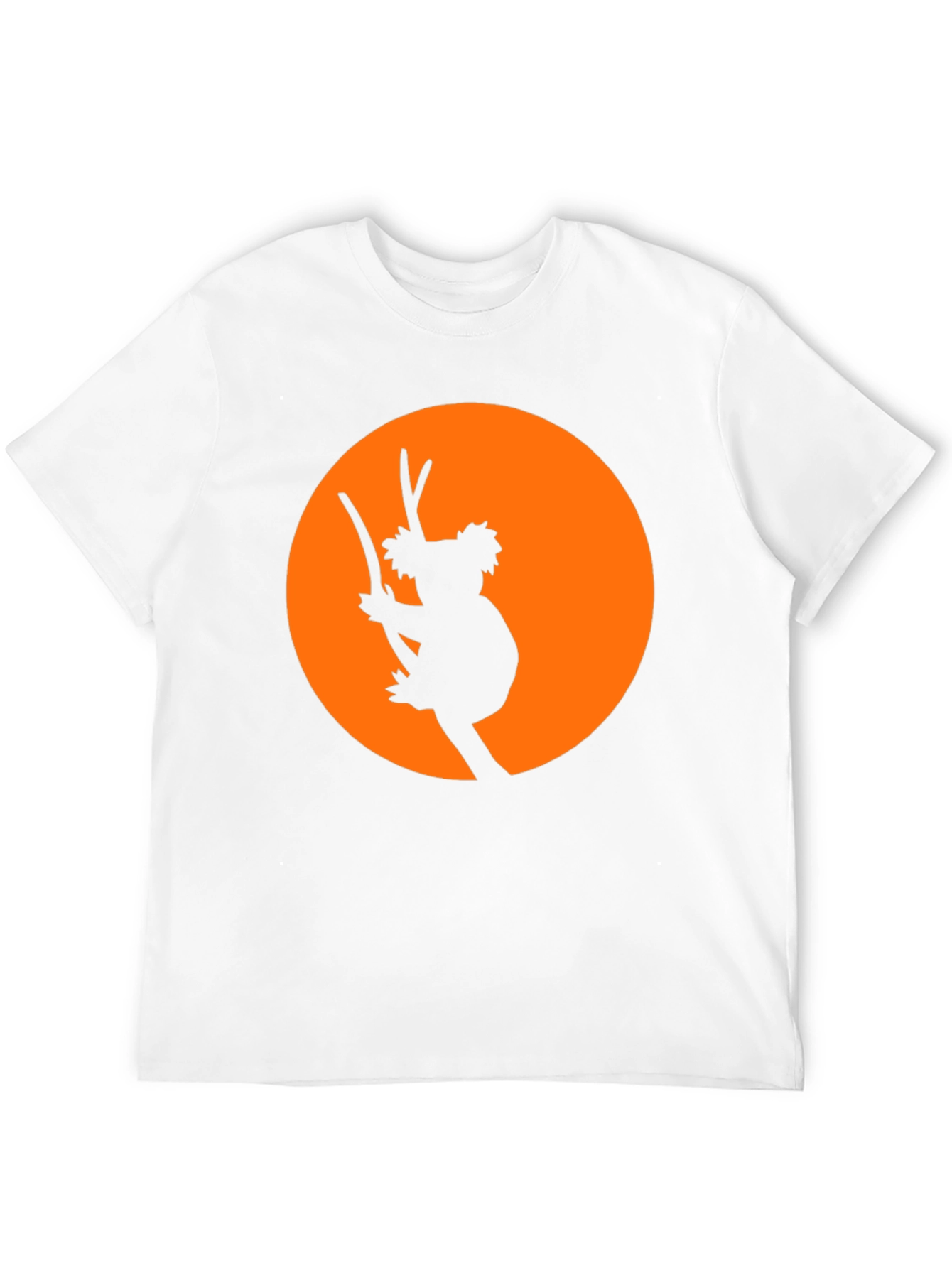 Koala Silhouette Graphic Tee - Black T-Shirt