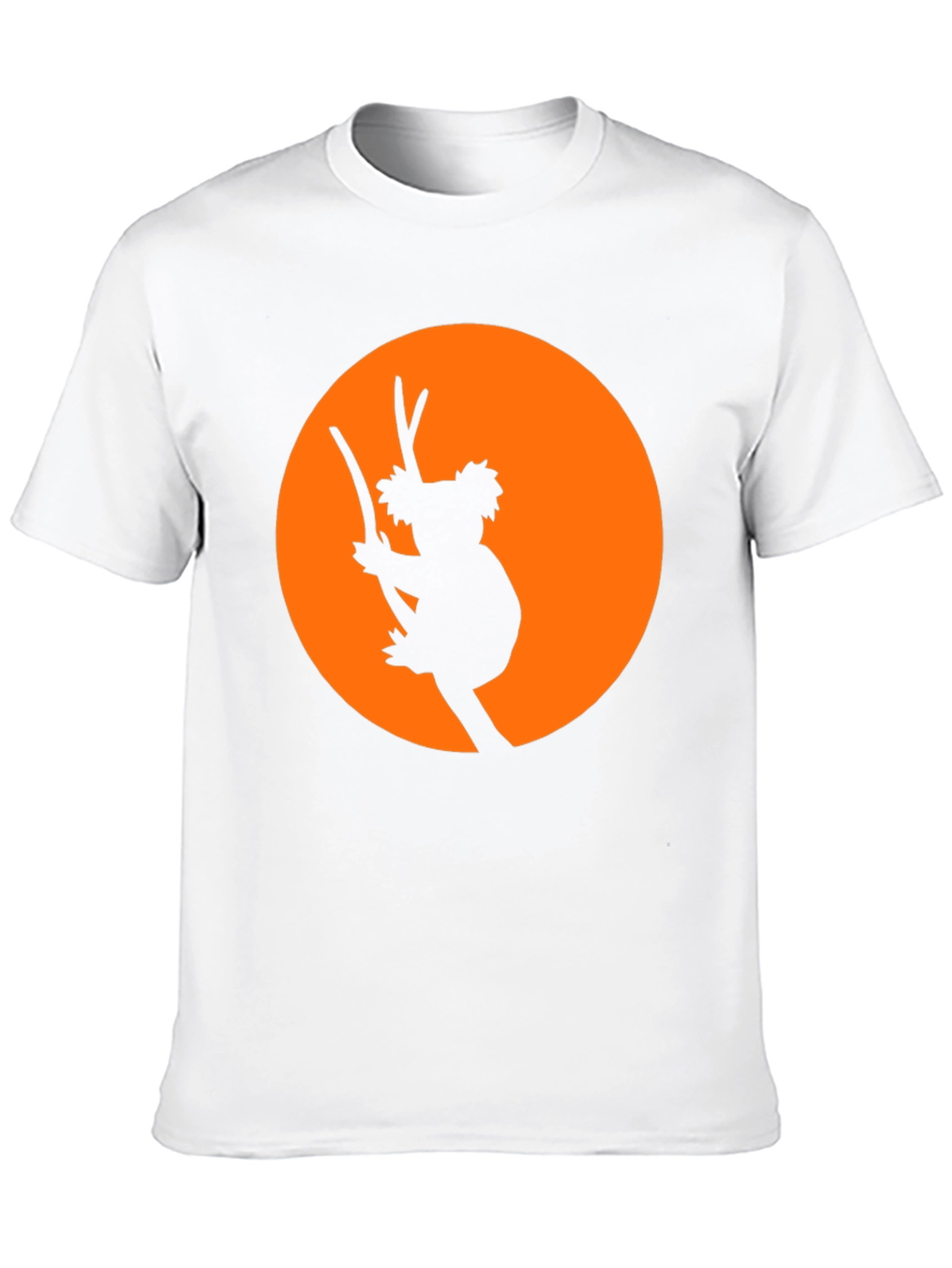 Koala Silhouette Graphic Tee - Black T-Shirt