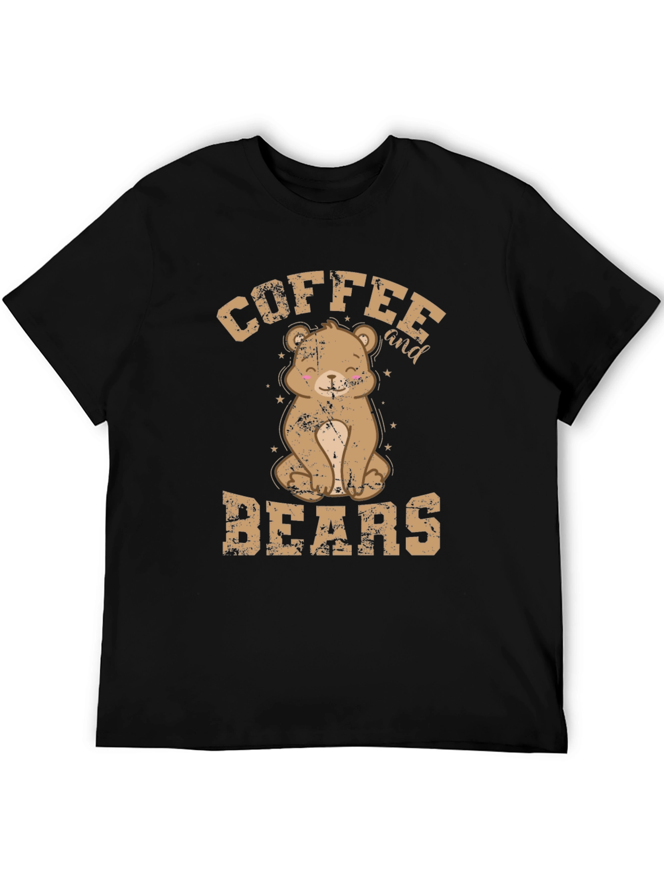 Coffee and Bears Graphic T-Shirt