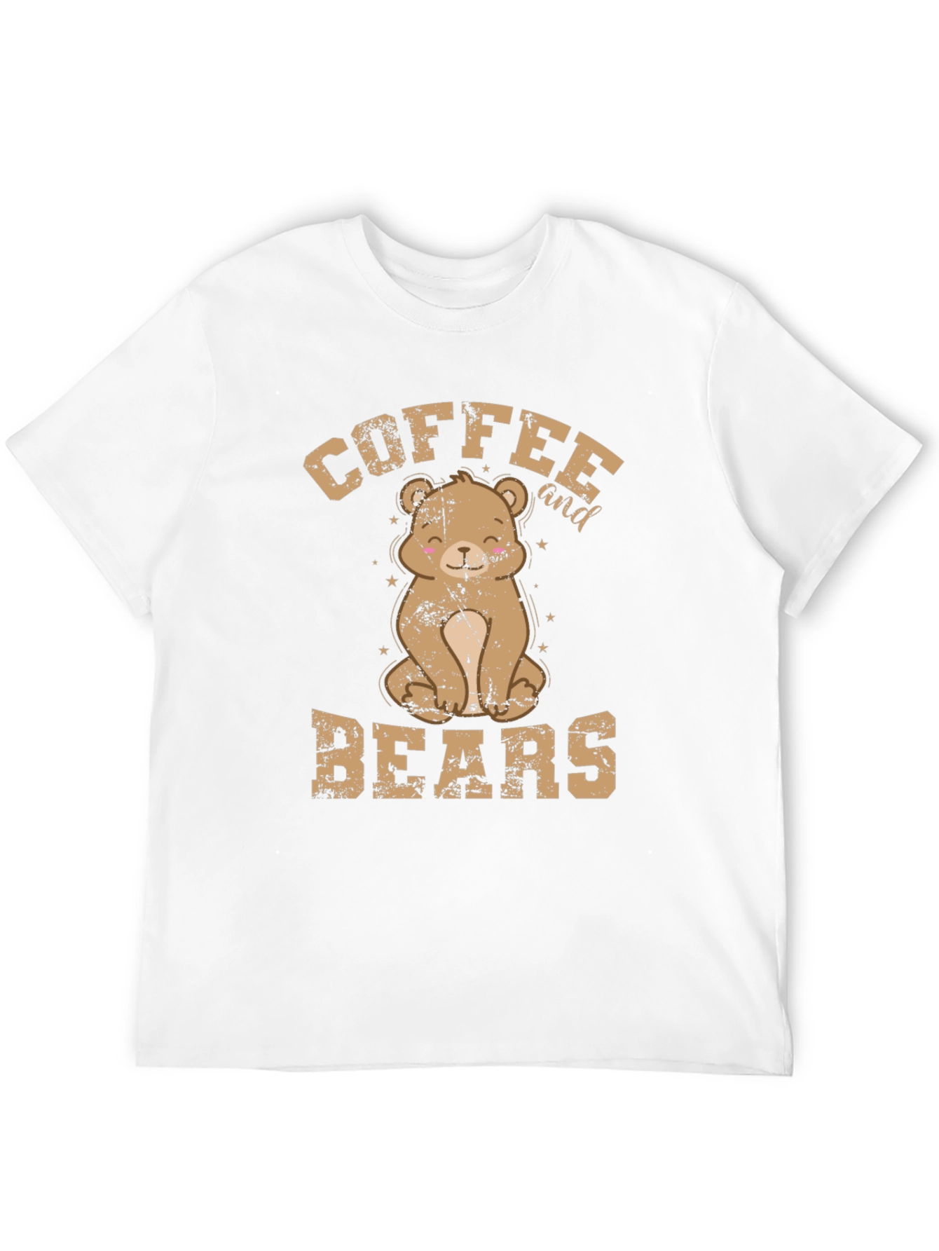 Coffee and Bears Graphic T-Shirt
