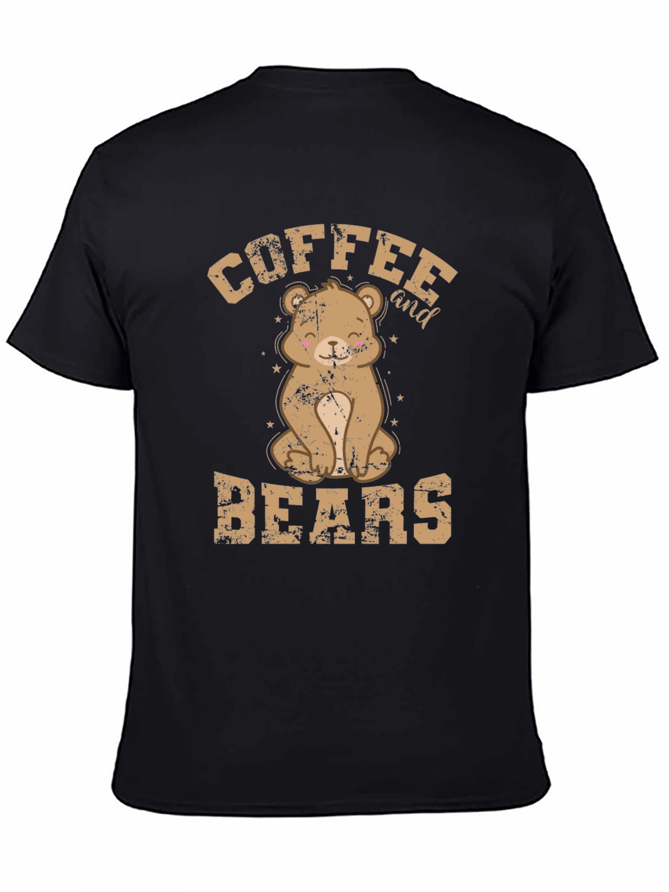 Coffee and Bears Graphic T-Shirt