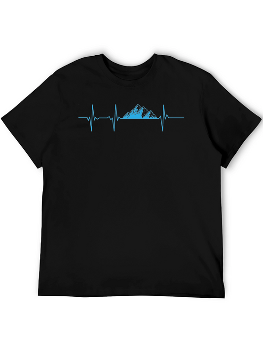 Mountain Heartbeat Graphic Tee - Adventure Ready