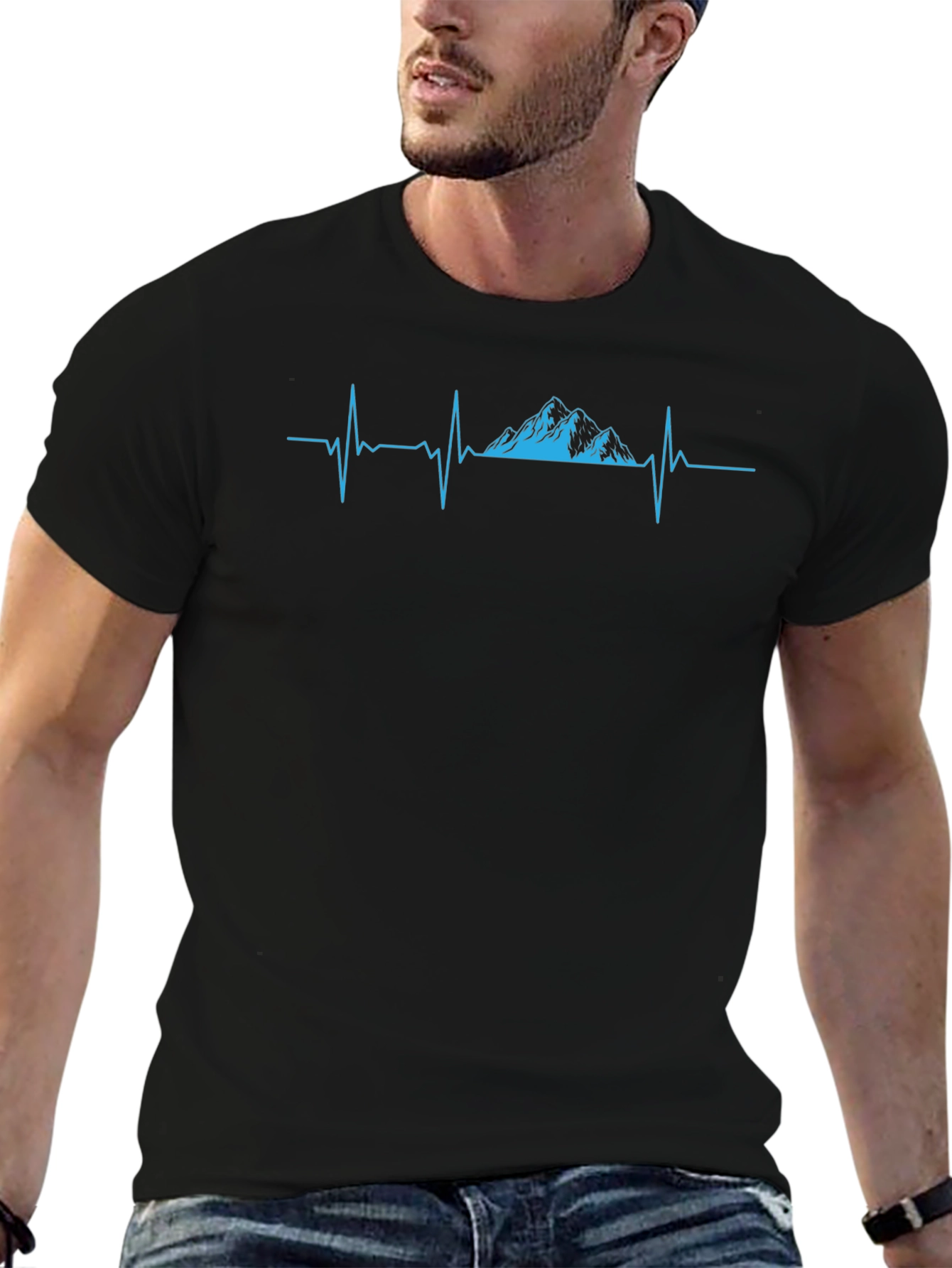 Mountain Heartbeat Graphic Tee - Adventure Ready