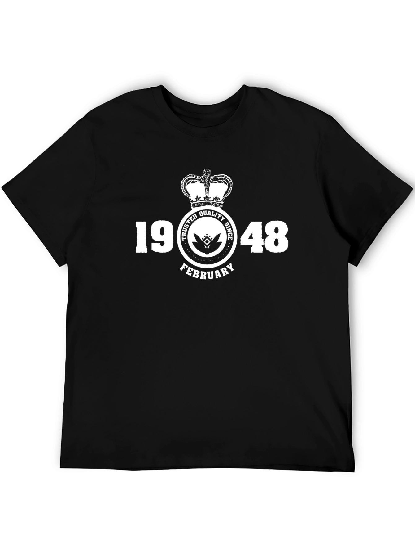 1948 February Black T-Shirt
