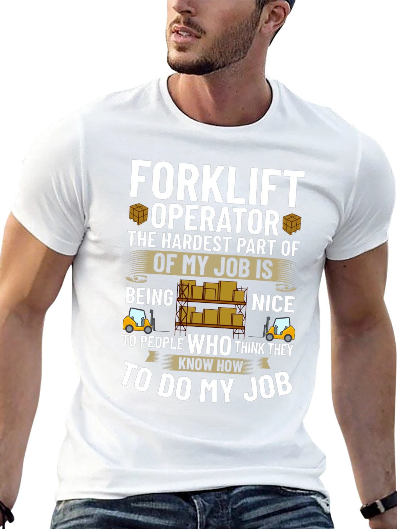 Forklift Operator Job T-Shirt