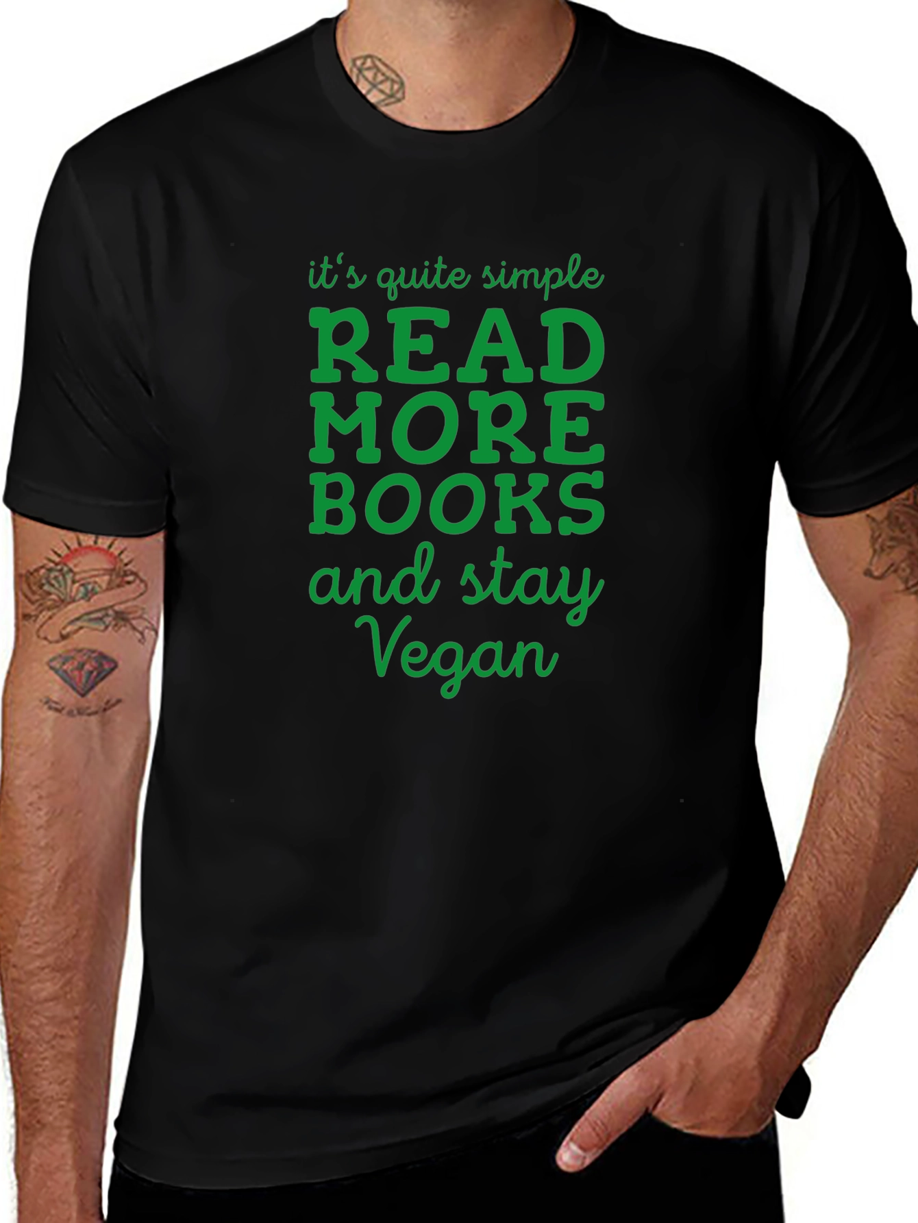 Read More Books Vegan Graphic Tee