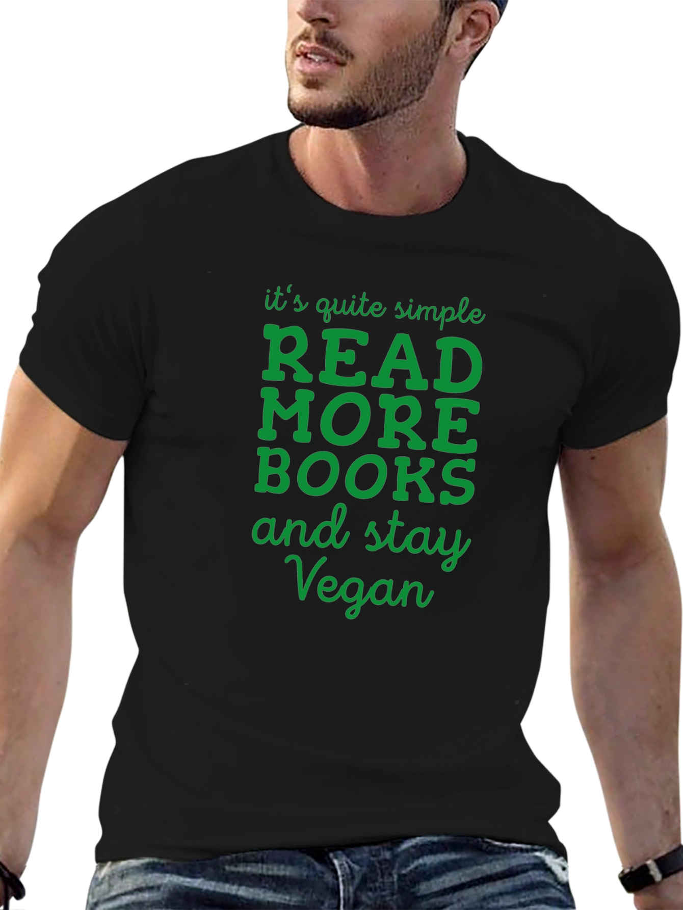 Read More Books Vegan Graphic Tee