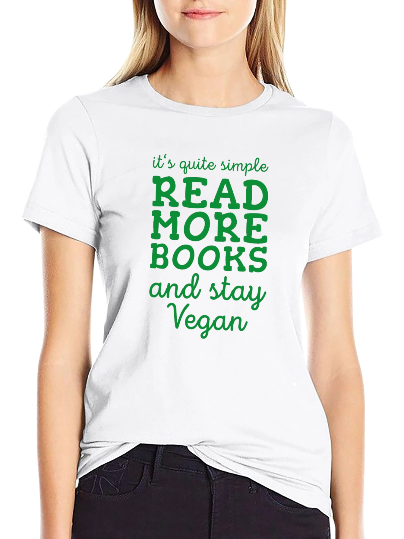 Read More Books Vegan Graphic Tee