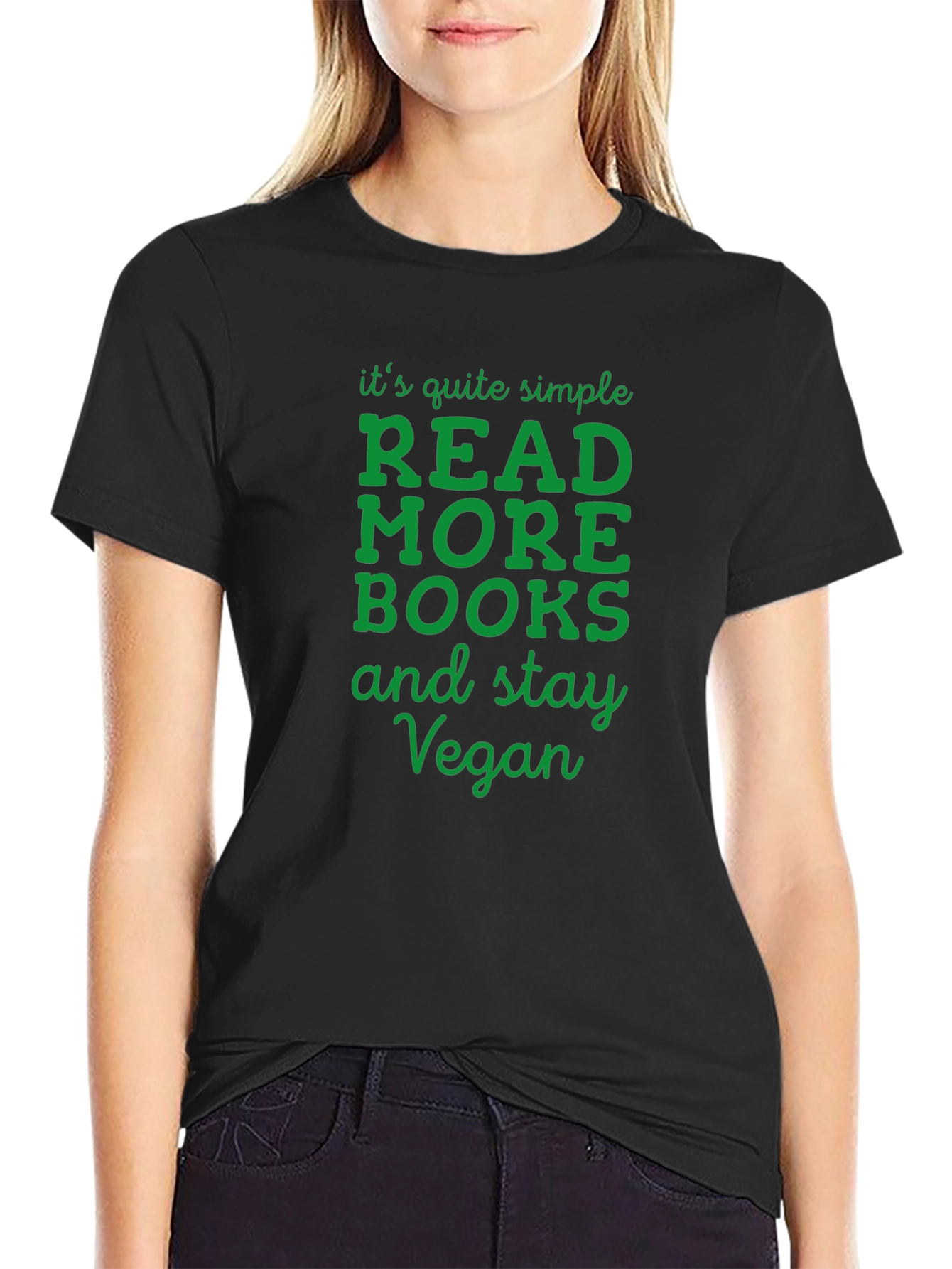 Read More Books Vegan Graphic Tee