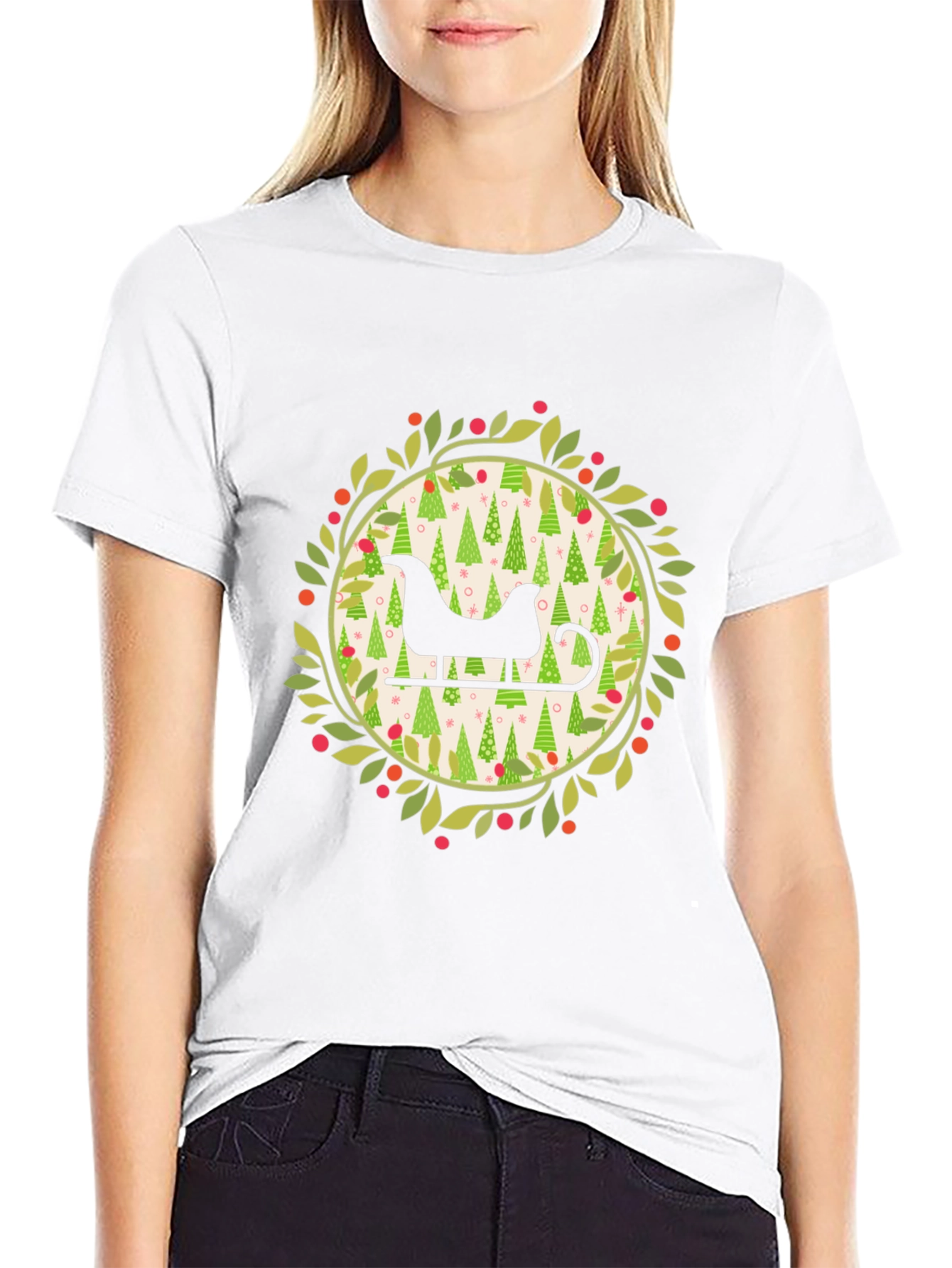 Festive Sleigh Ride T-Shirt
