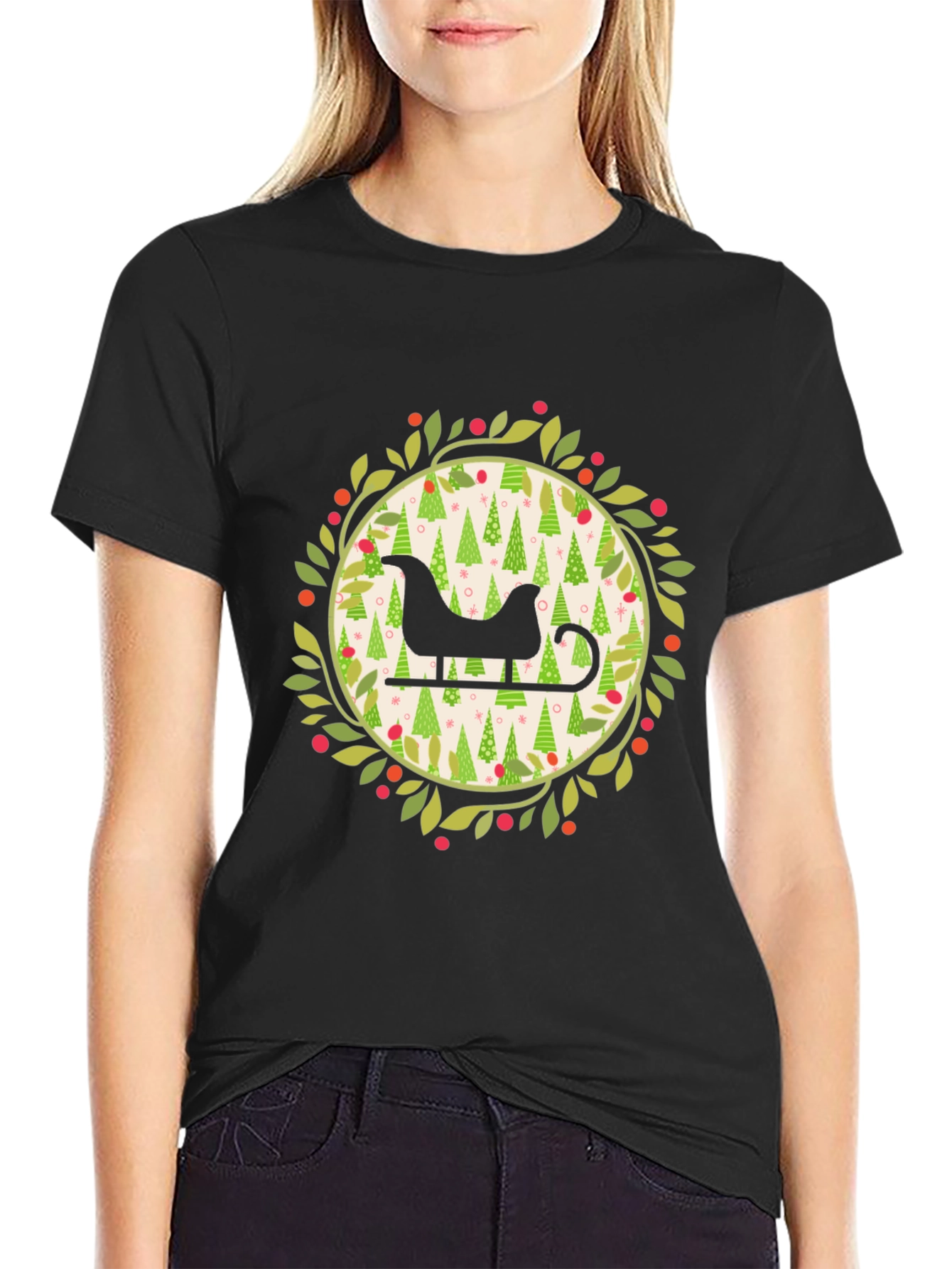 Festive Sleigh Ride T-Shirt