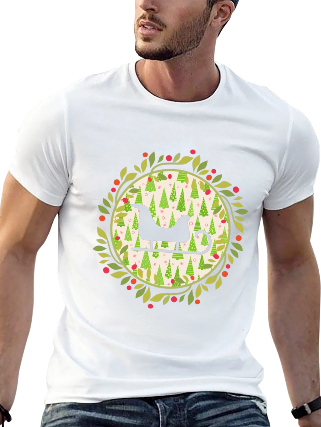 Festive Sleigh Ride T-Shirt