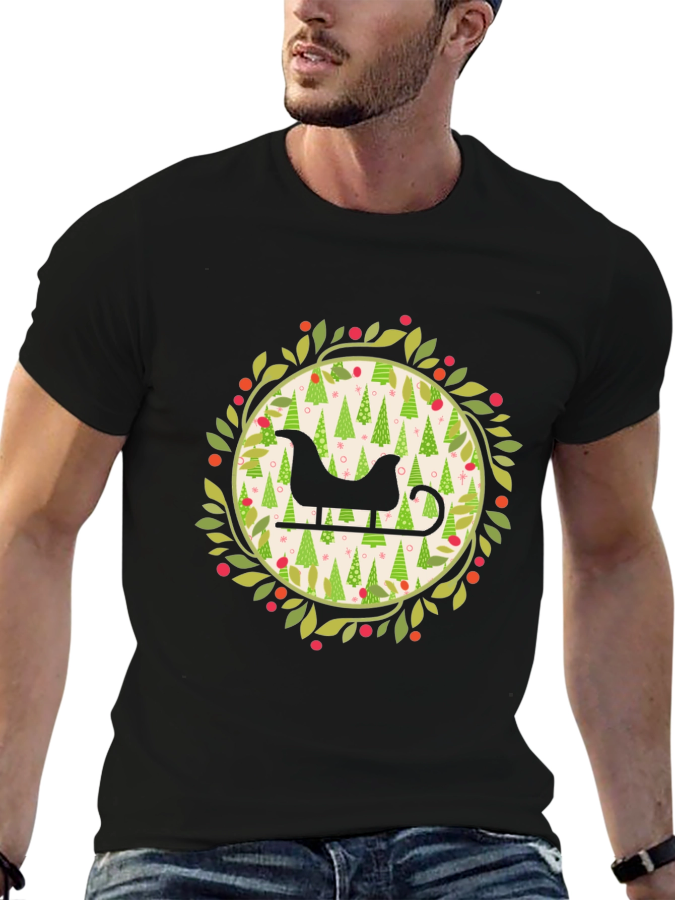 Festive Sleigh Ride T-Shirt