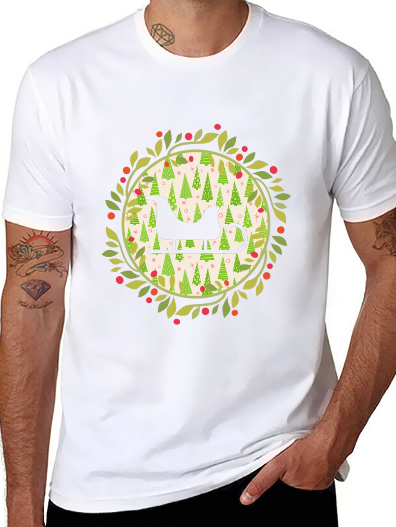 Festive Sleigh Ride T-Shirt