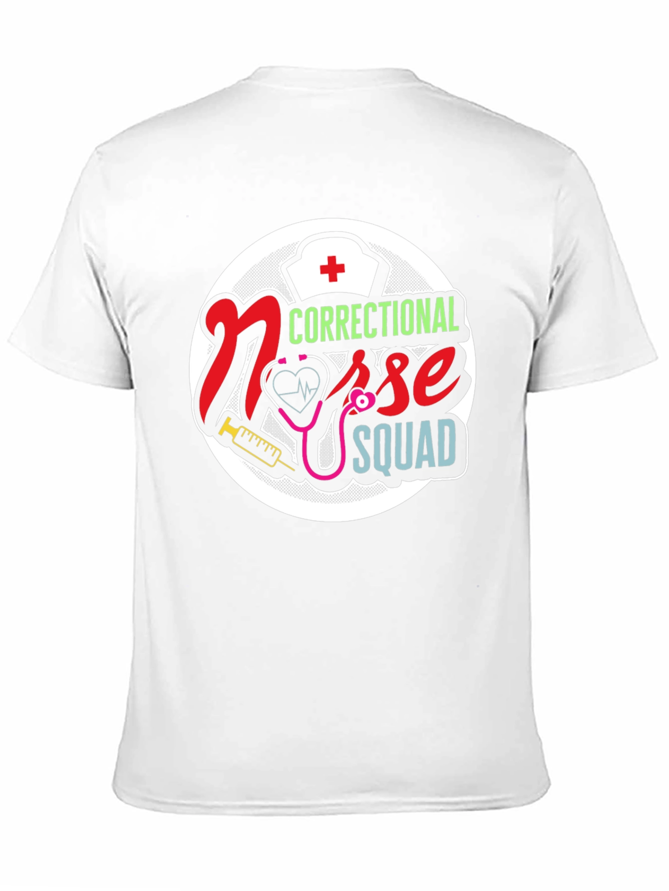 Correctional Nurse Squad Graphic T-Shirt
