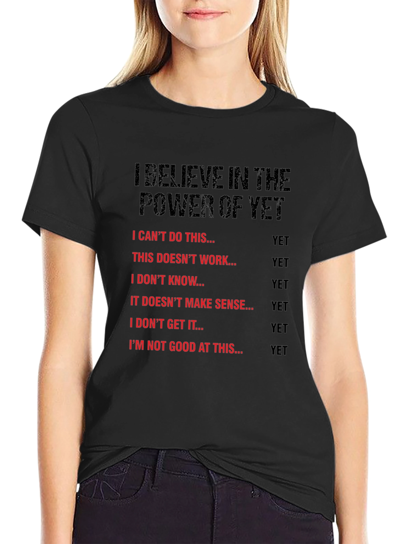 Power of Yet T-Shirt - Growth Mindset