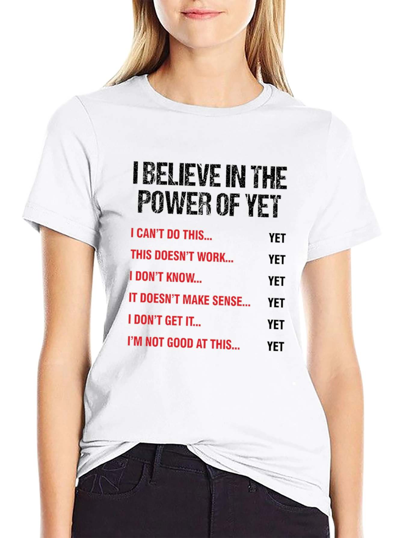 Power of Yet T-Shirt - Growth Mindset