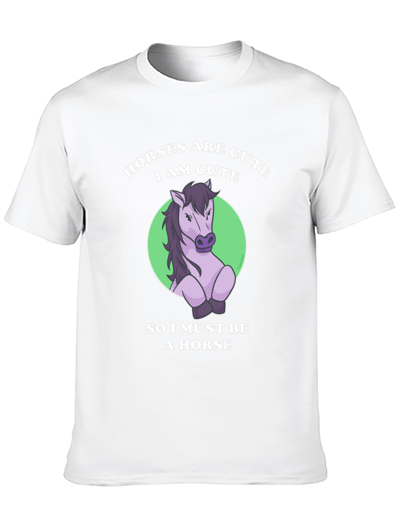 Cute Horse T-Shirt - Funny Animal Lover Tee