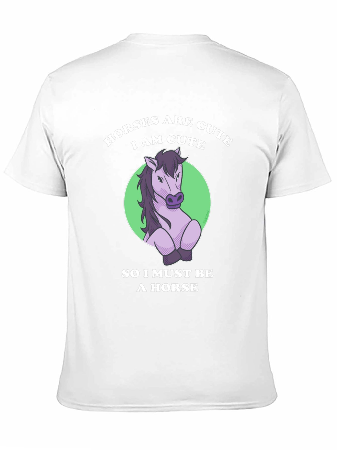 Cute Horse T-Shirt - Funny Animal Lover Tee
