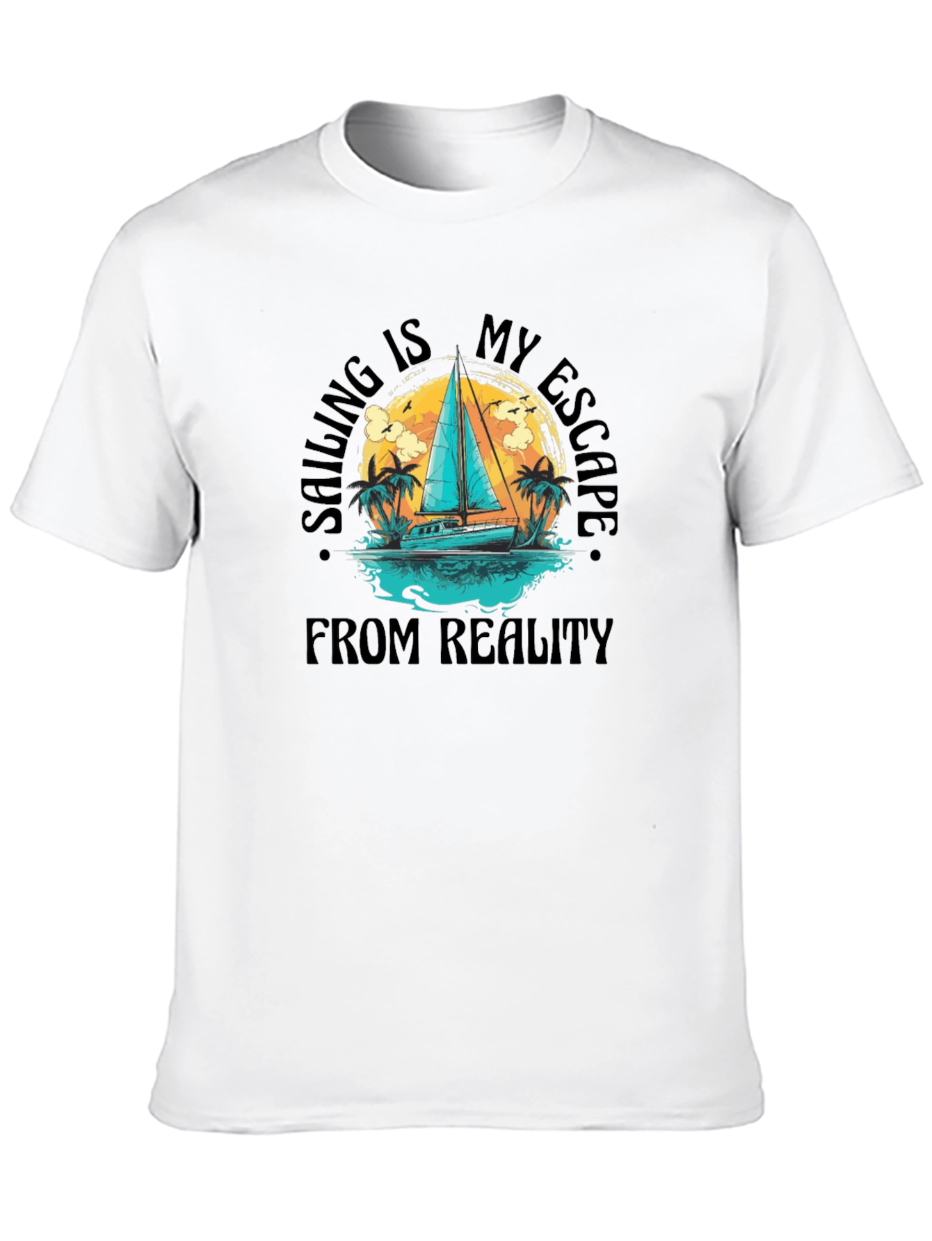 Sailing Escape T-Shirt: Relax on the Water