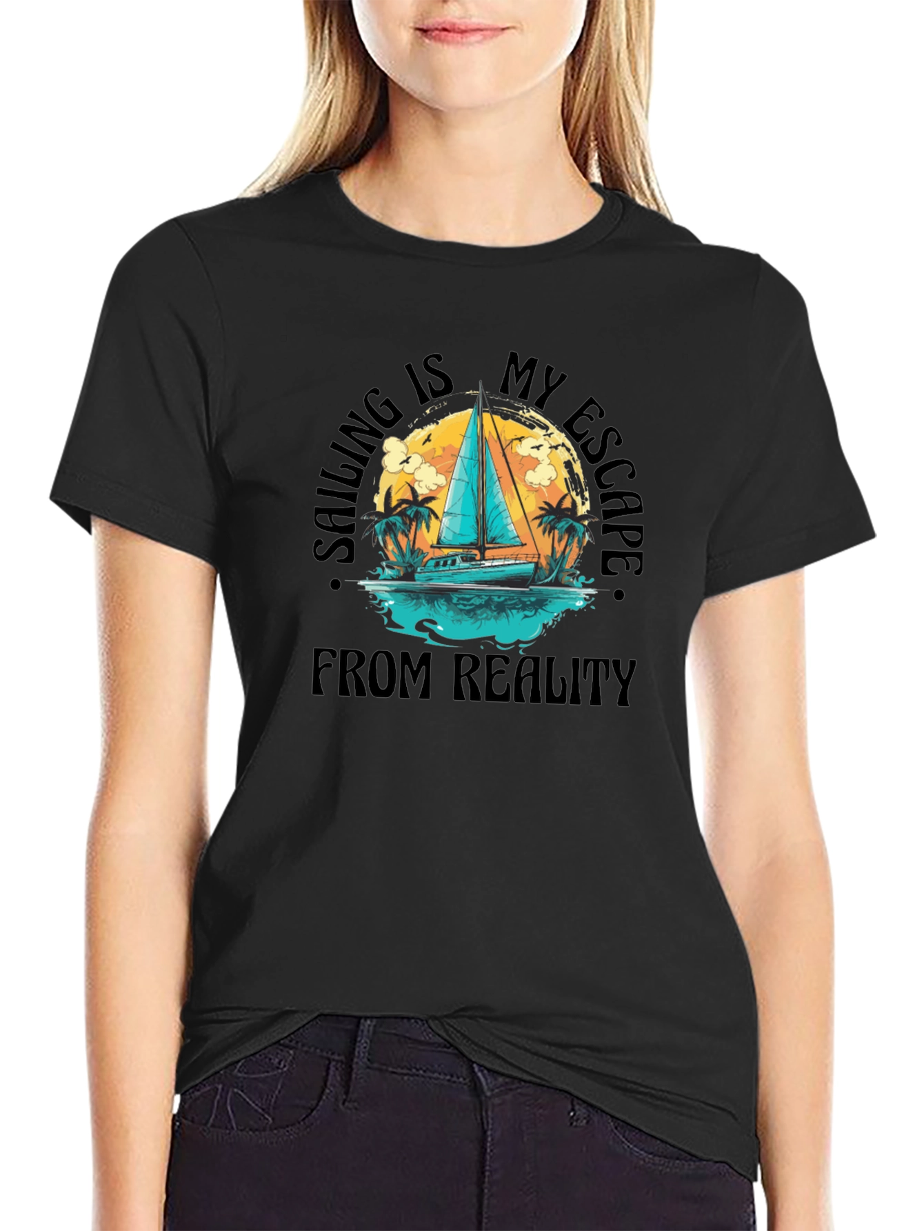 Sailing Escape T-Shirt: Relax on the Water