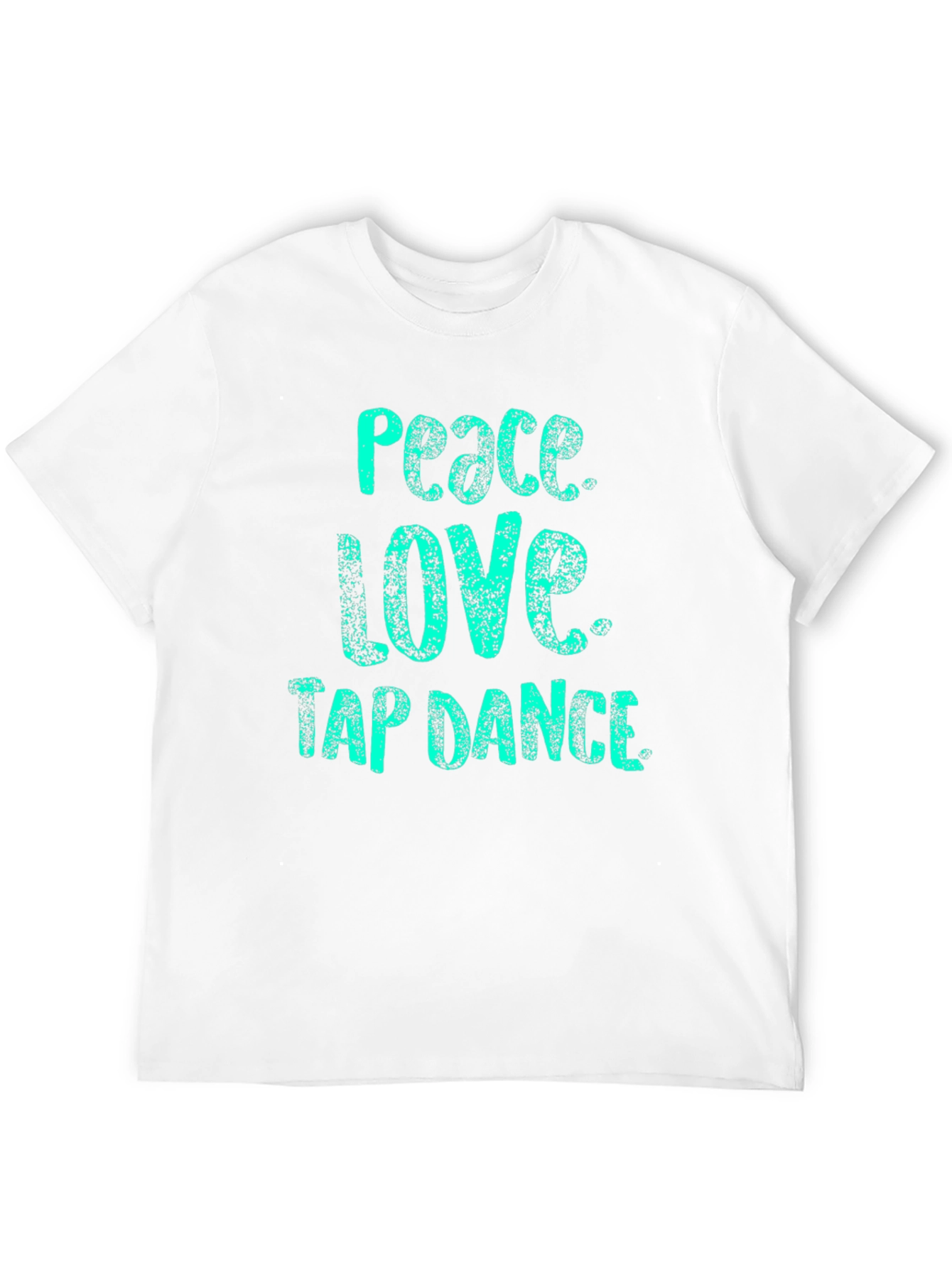 Peace Love Tap Dance Black T-Shirt