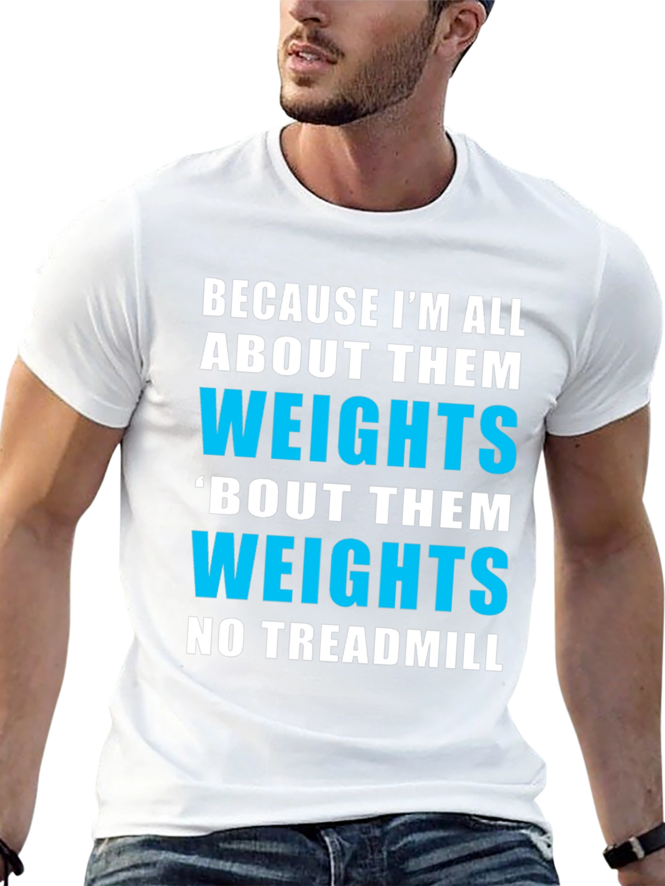 Weightlifting Gym T-Shirt - Funny Fitness Apparel