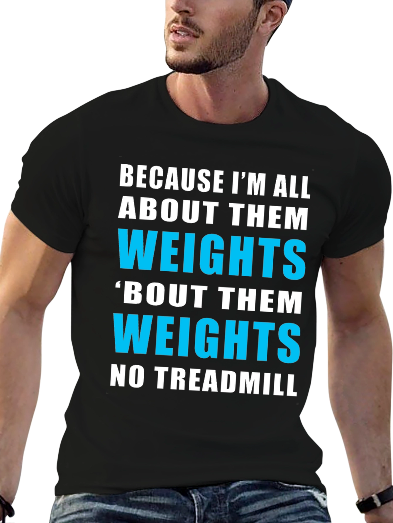 Weightlifting Gym T-Shirt - Funny Fitness Apparel