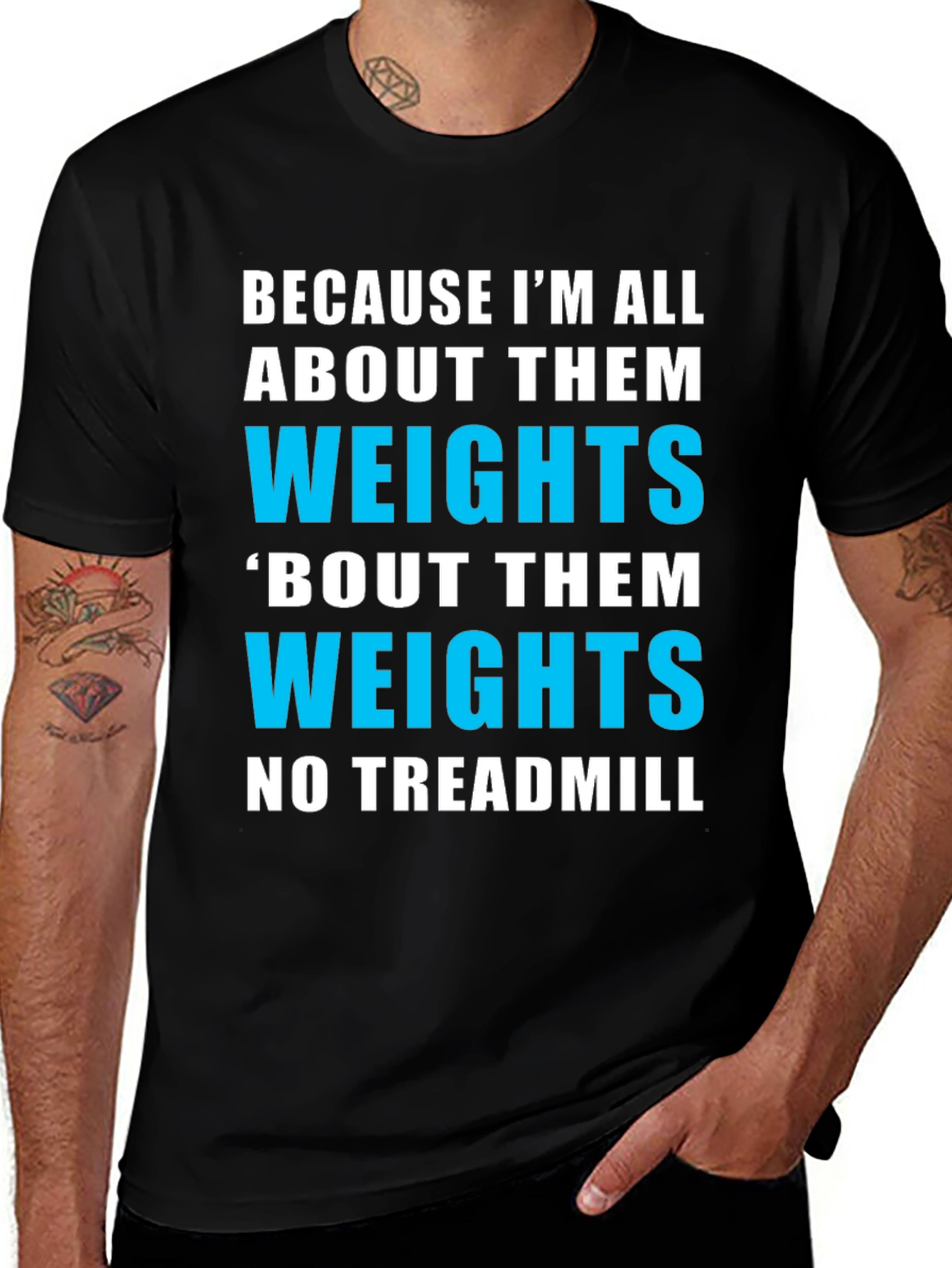 Weightlifting Gym T-Shirt - Funny Fitness Apparel