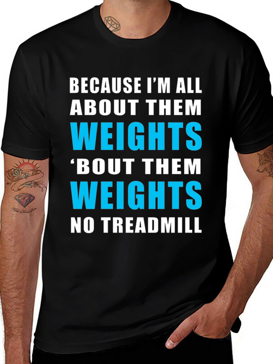 Weightlifting Gym T-Shirt - Funny Fitness Apparel
