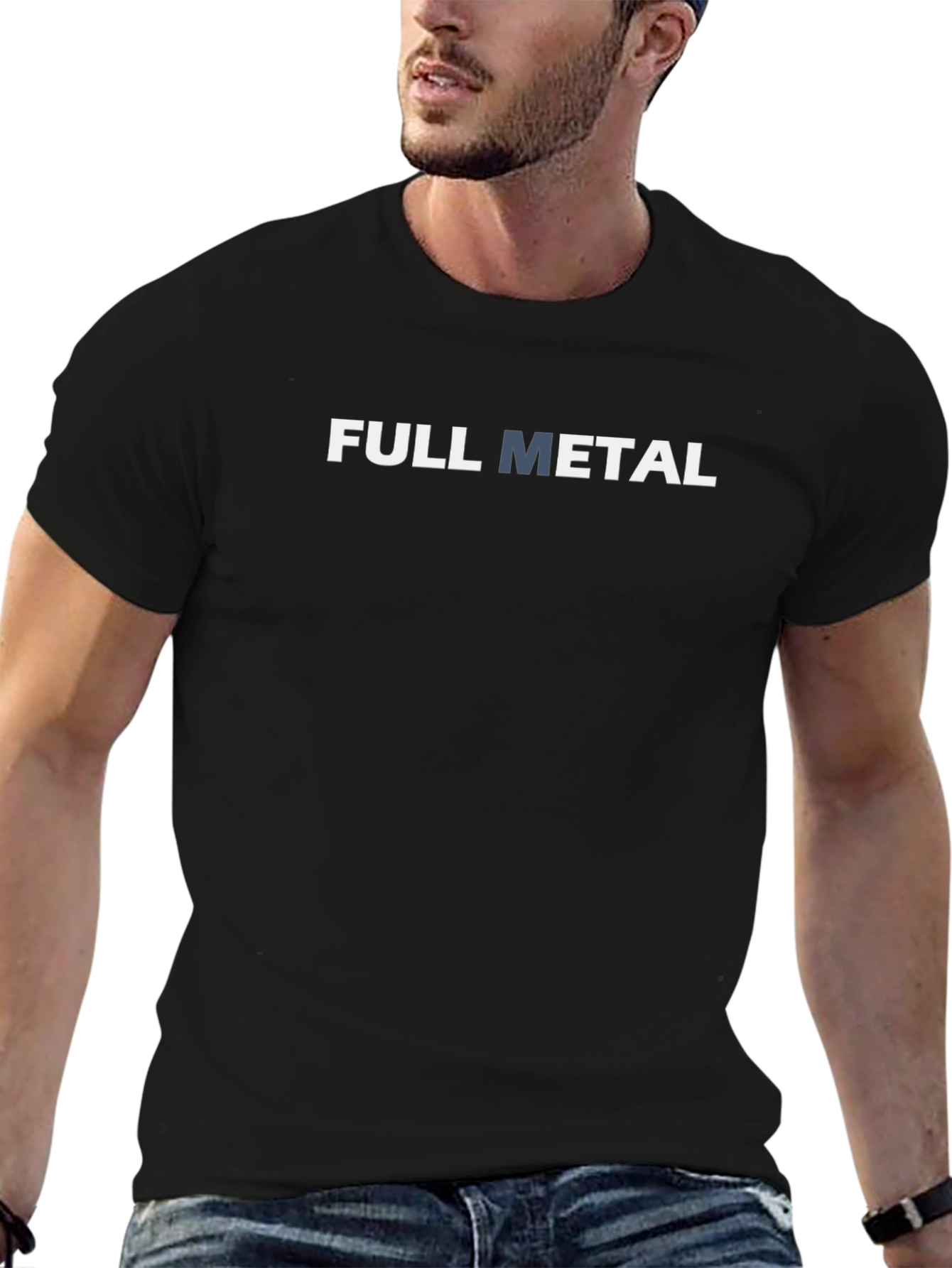 Full Metal Graphic Tee - Modern Style