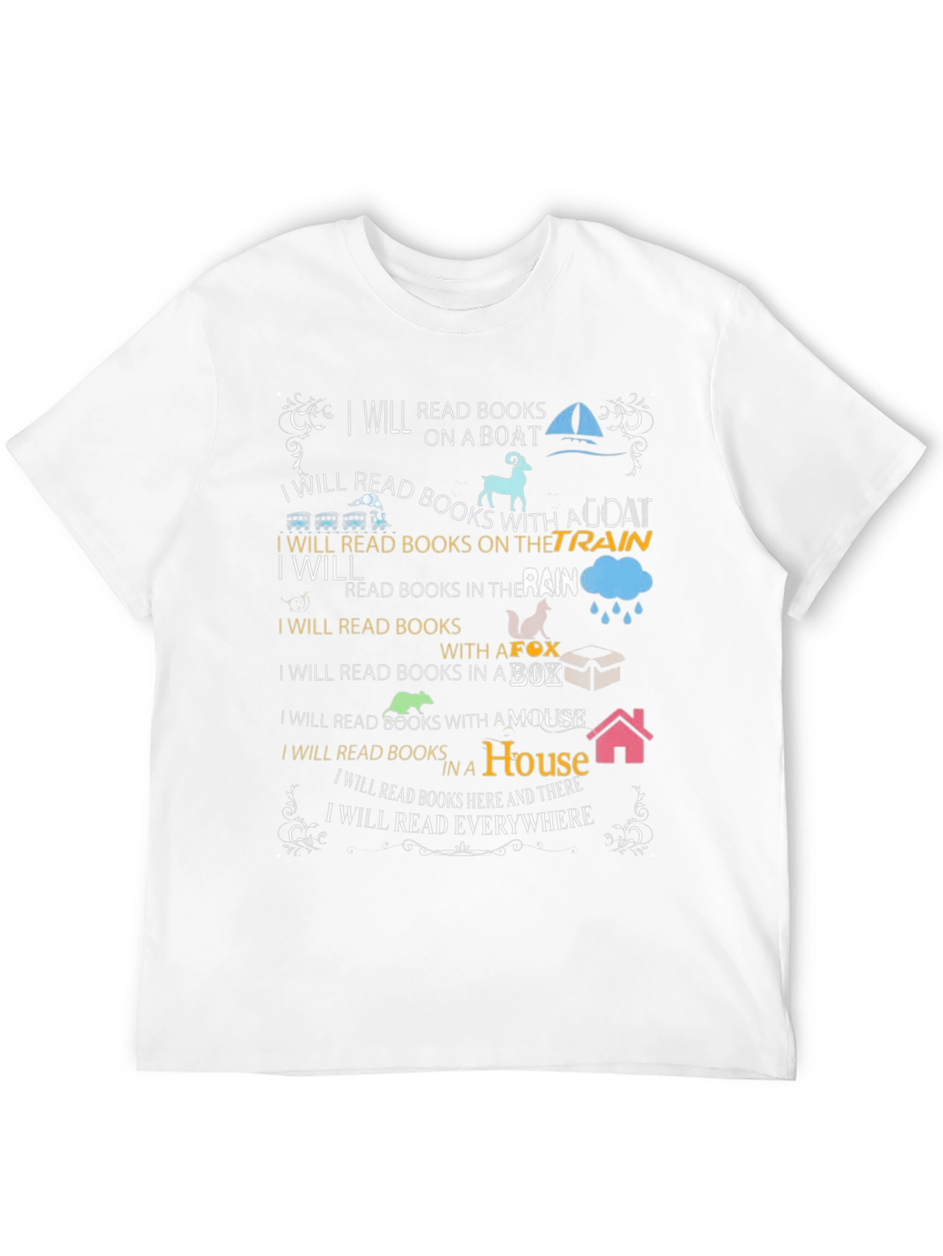 Book Lover T-Shirt: I Will Read Books Everywhere!