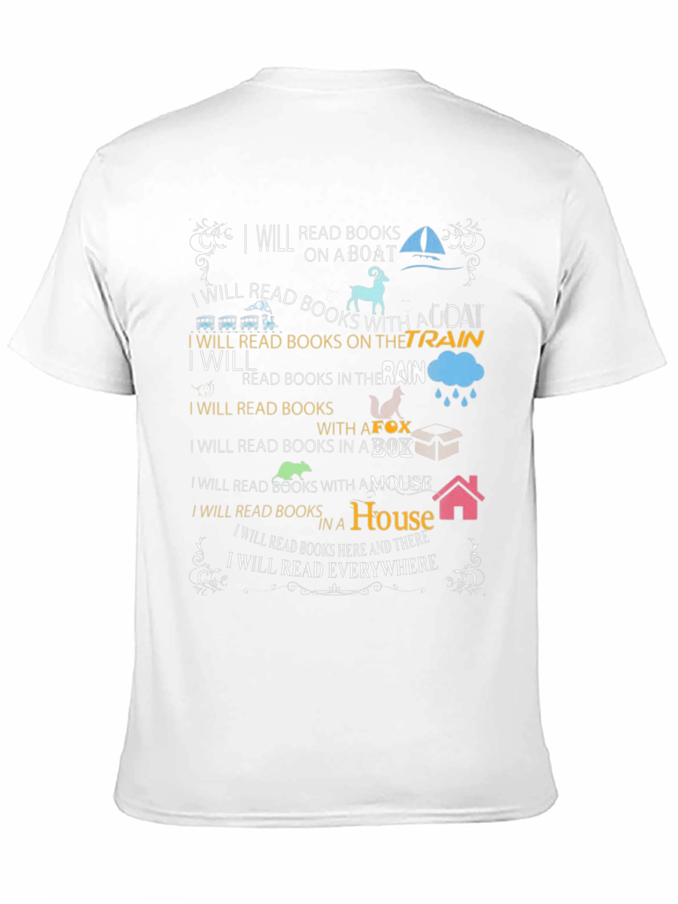 Book Lover T-Shirt: I Will Read Books Everywhere!