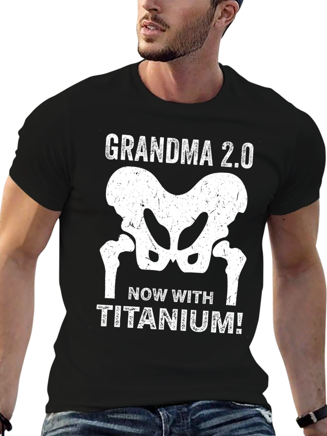 Grandma 2.0 Titanium Hip Replacement T-Shirt
