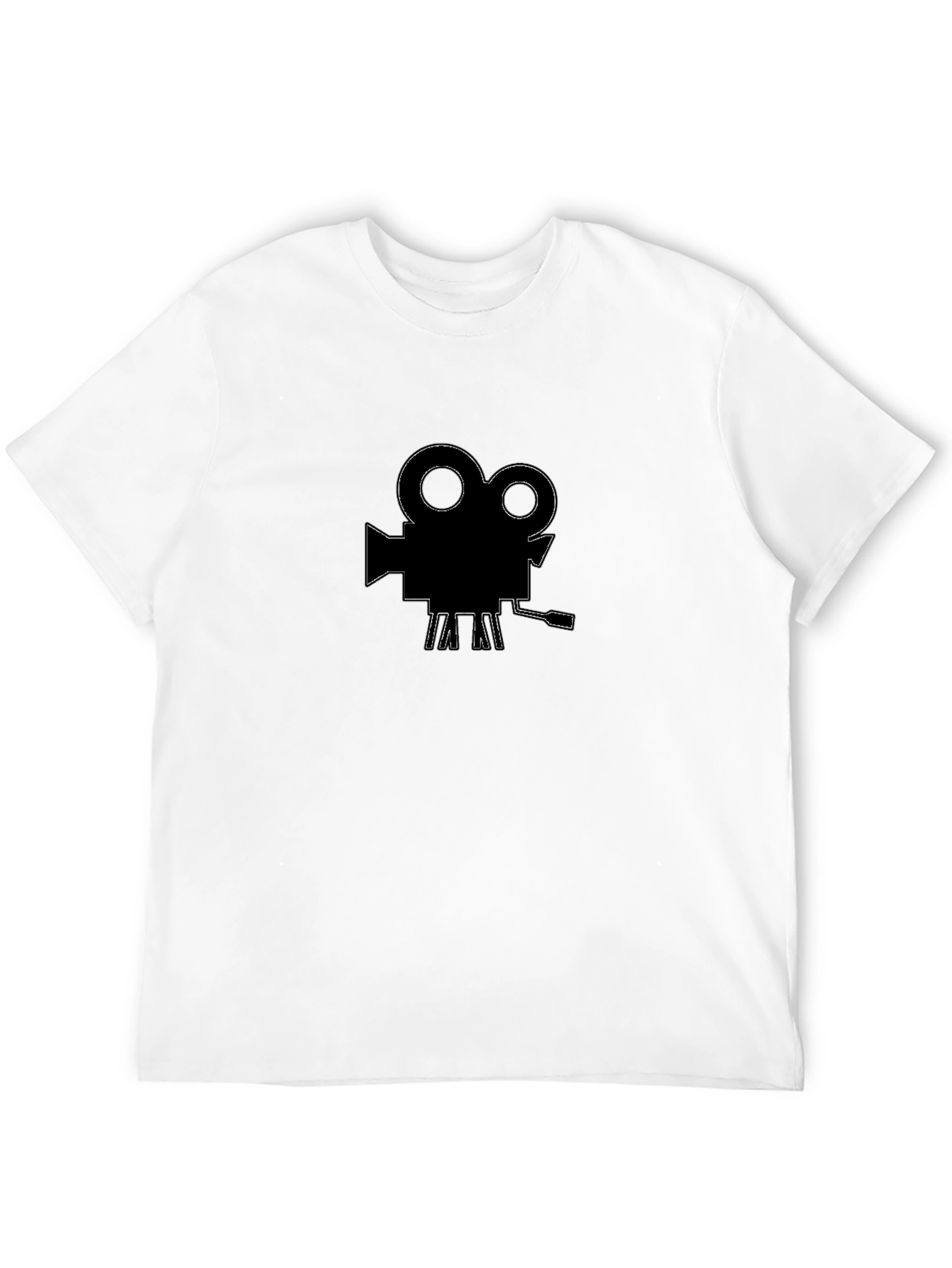 Retro Movie Camera Graphic T-Shirt