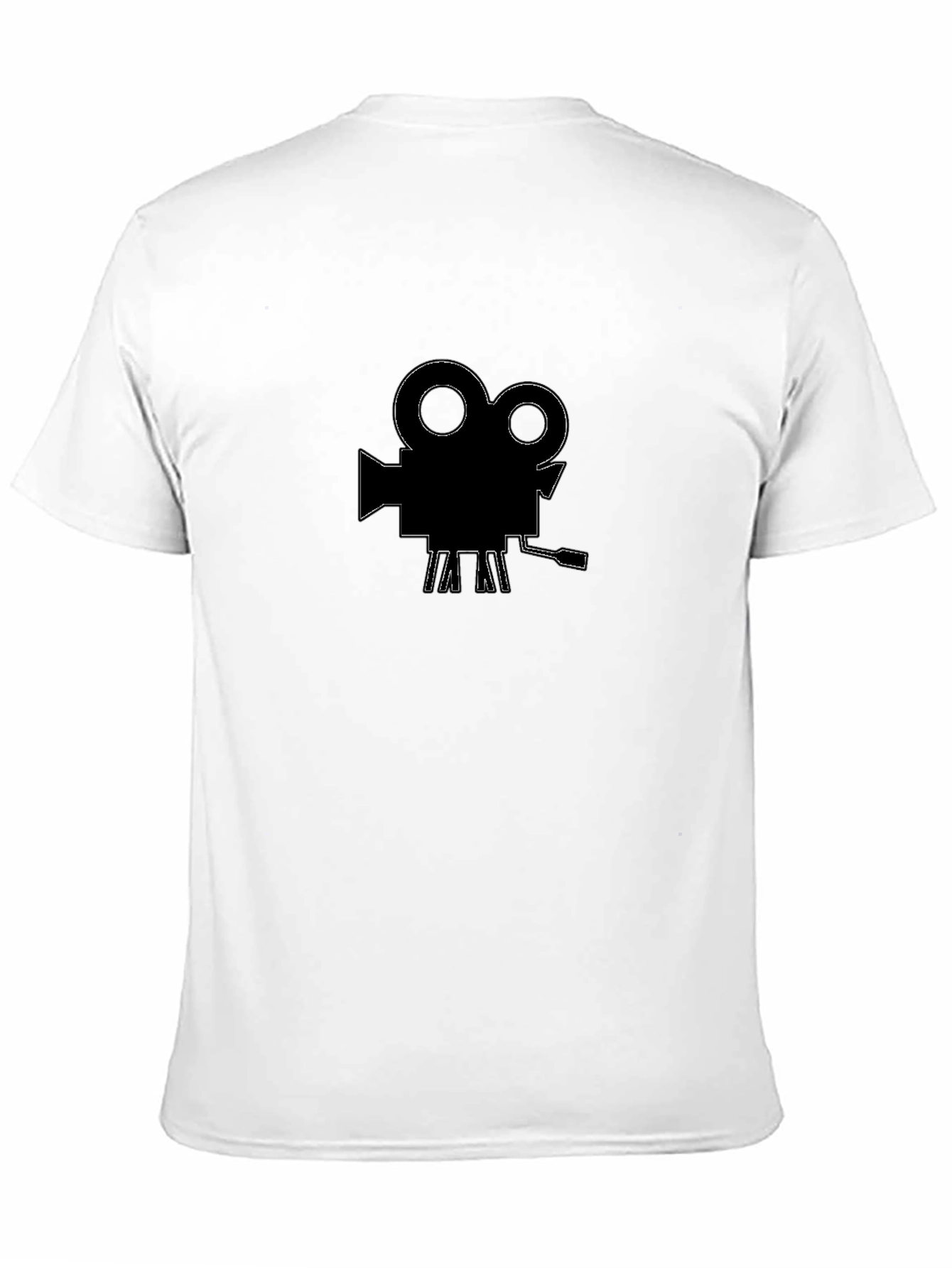 Retro Movie Camera Graphic T-Shirt