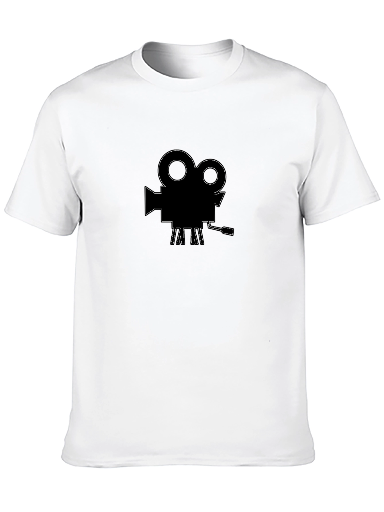 Retro Movie Camera Graphic T-Shirt