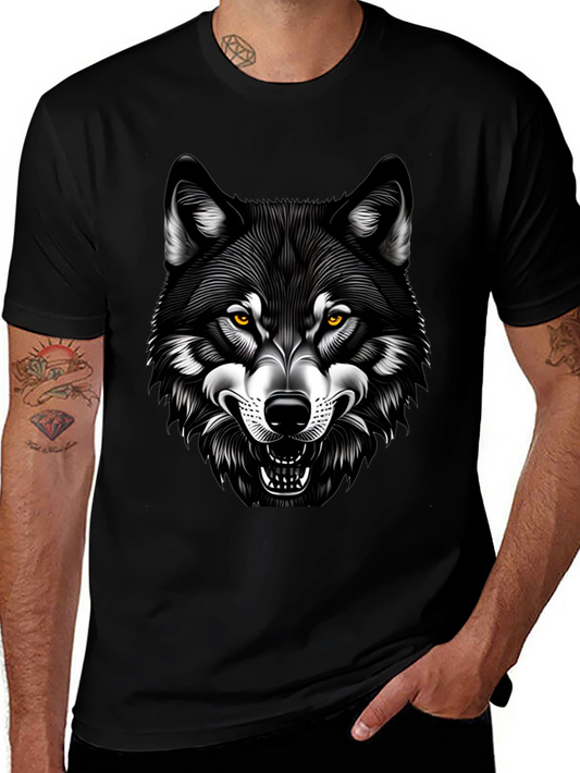 Wolf Graphic Tee - Black T-Shirt