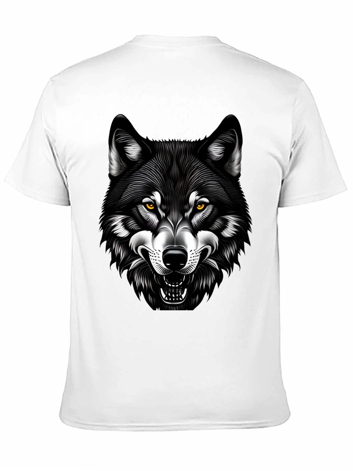 Wolf Graphic Tee - Black T-Shirt